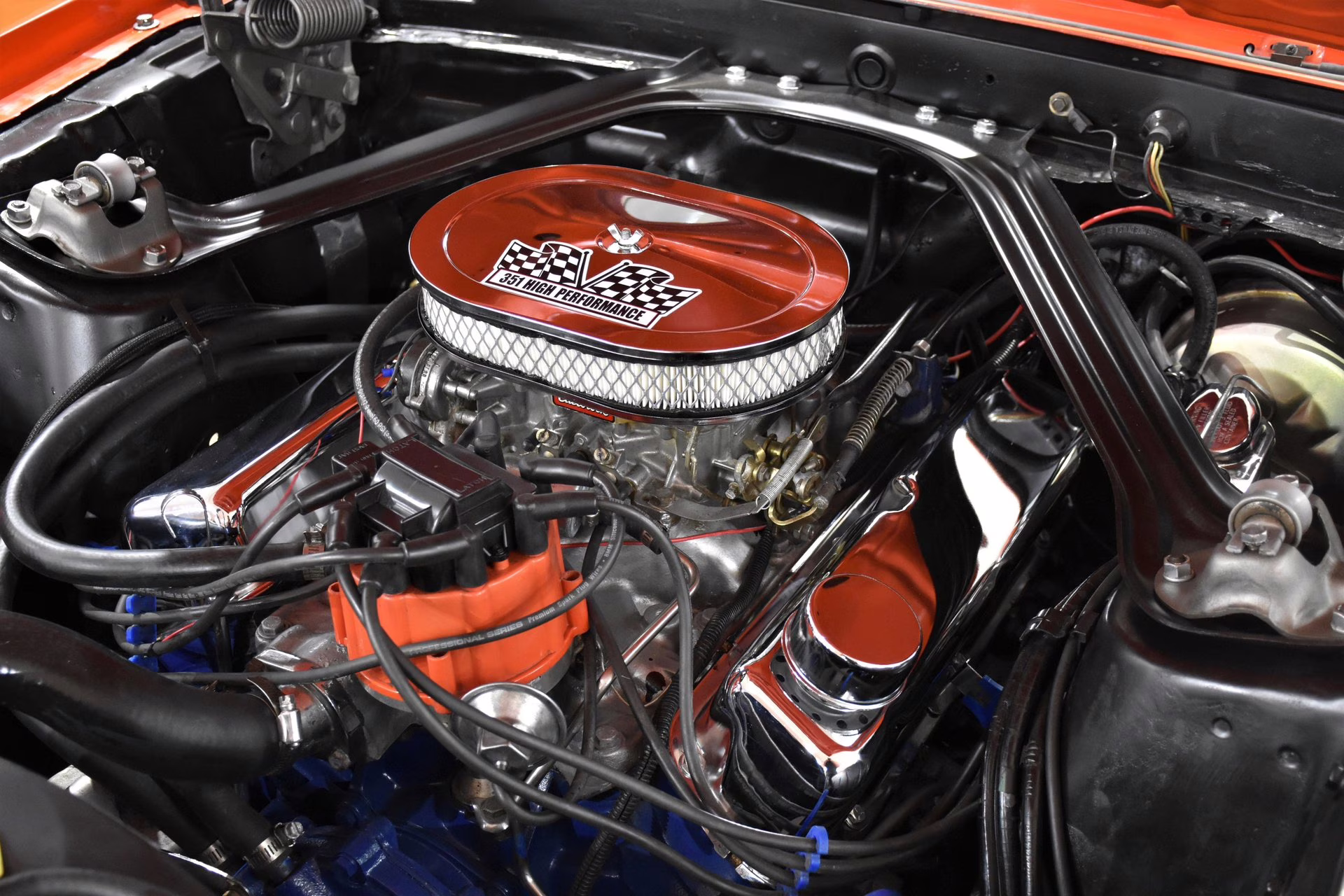 1969 Competition Orange Mercury Cougar