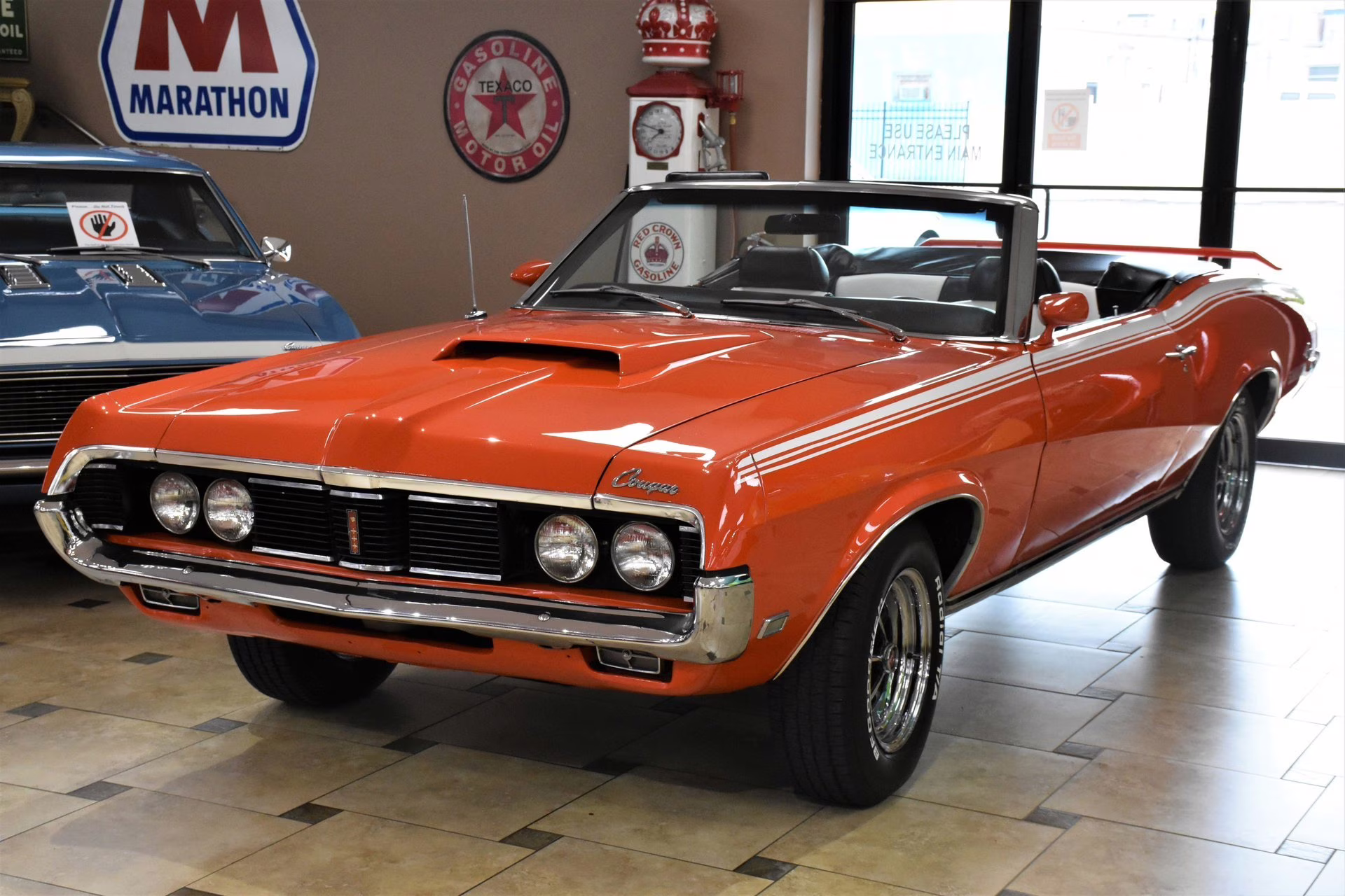 1969 Competition Orange Mercury Cougar