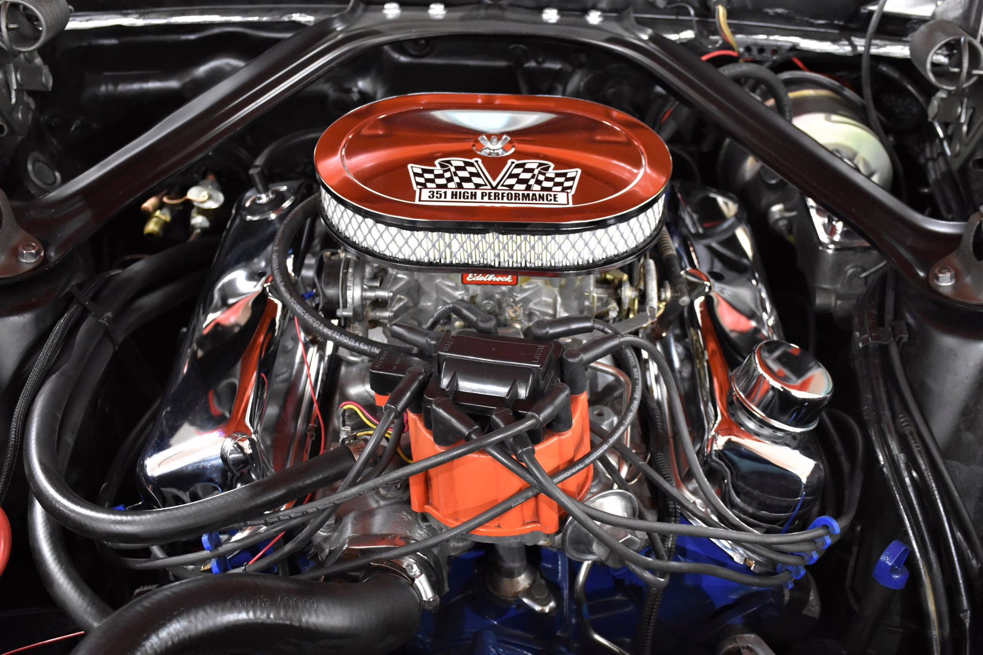 1969 Competition Orange Mercury Cougar