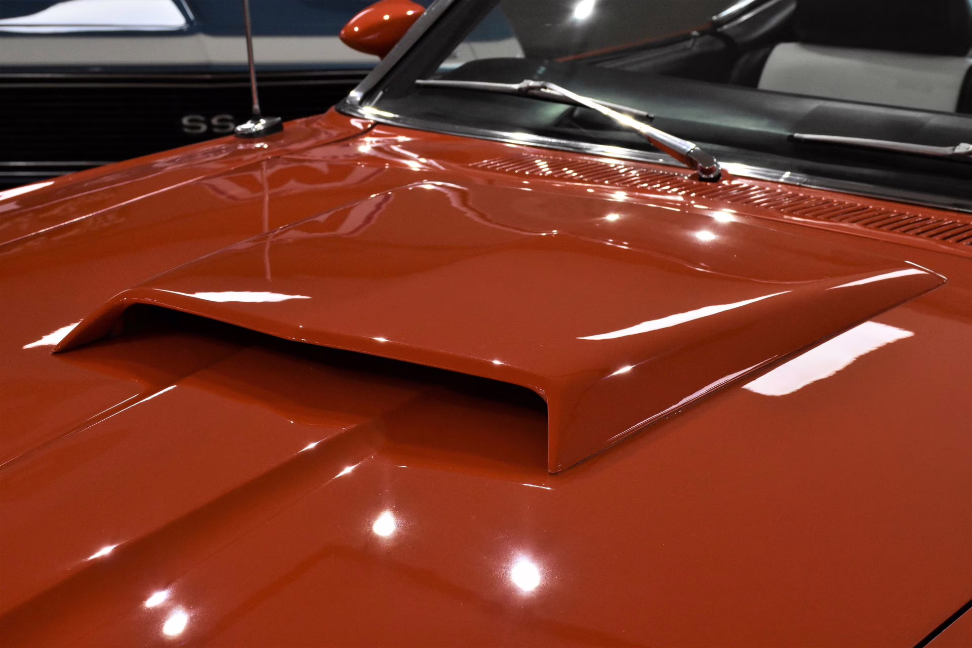 1969 Competition Orange Mercury Cougar