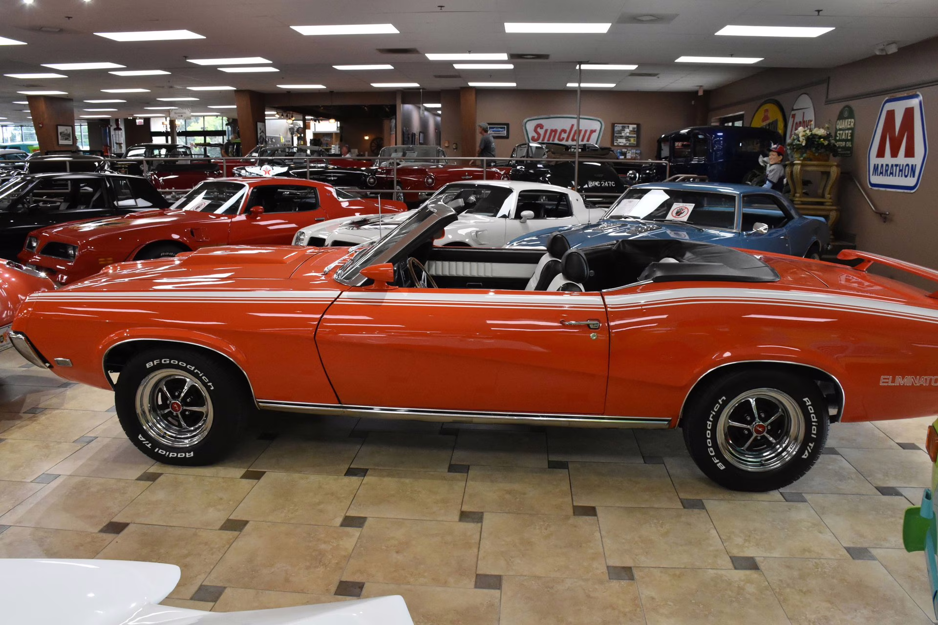 1969 Competition Orange Mercury Cougar