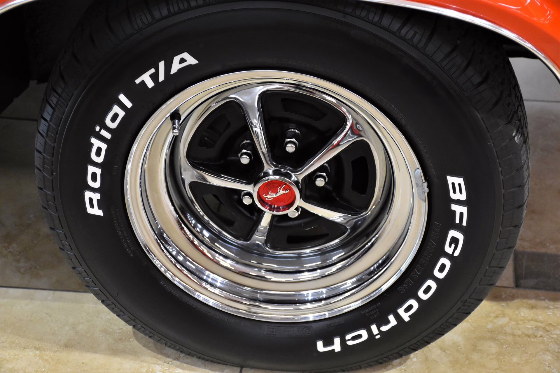 1969 Competition Orange Mercury Cougar