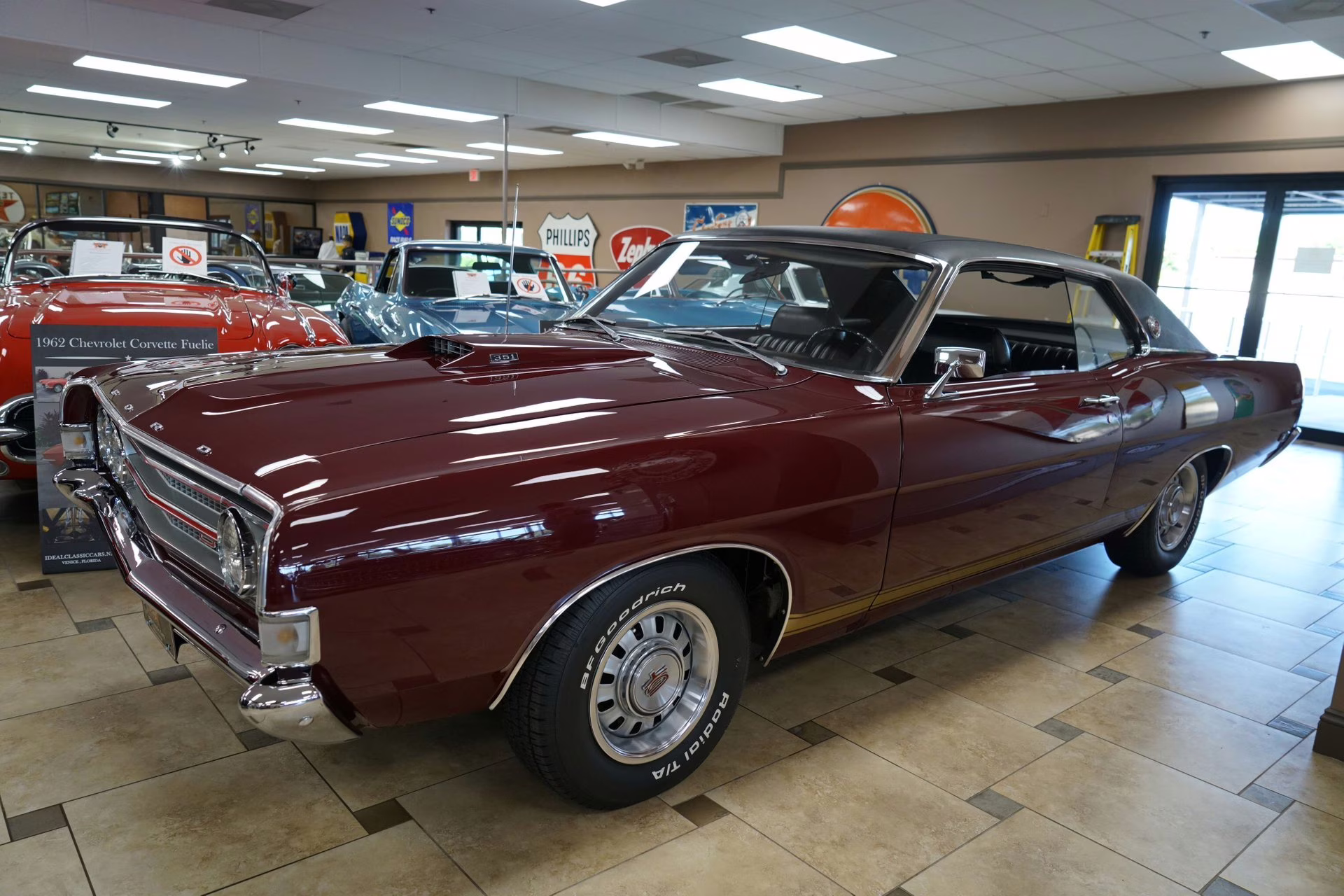 1969 Royal Maroon Ford Torino