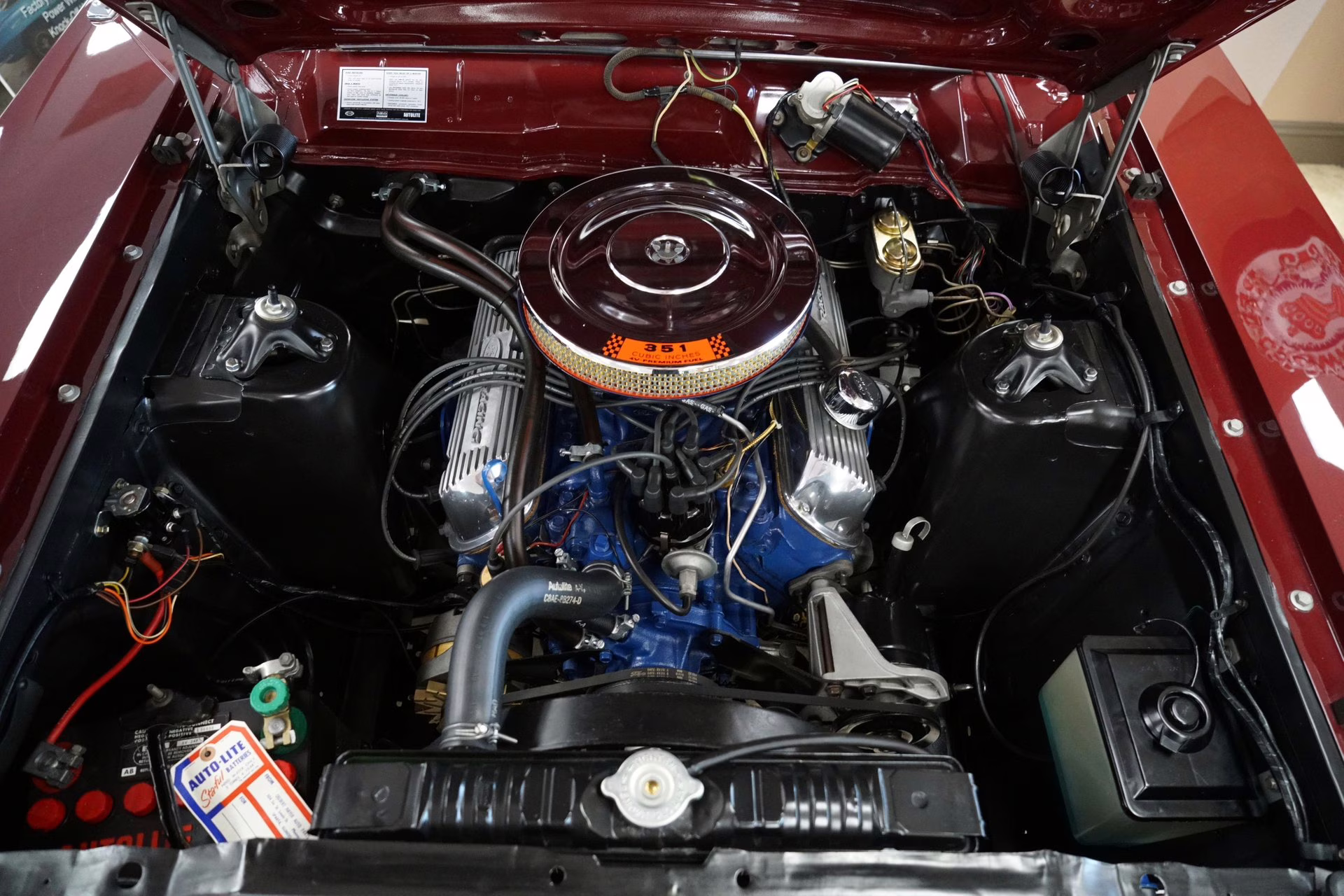 1969 Royal Maroon Ford Torino