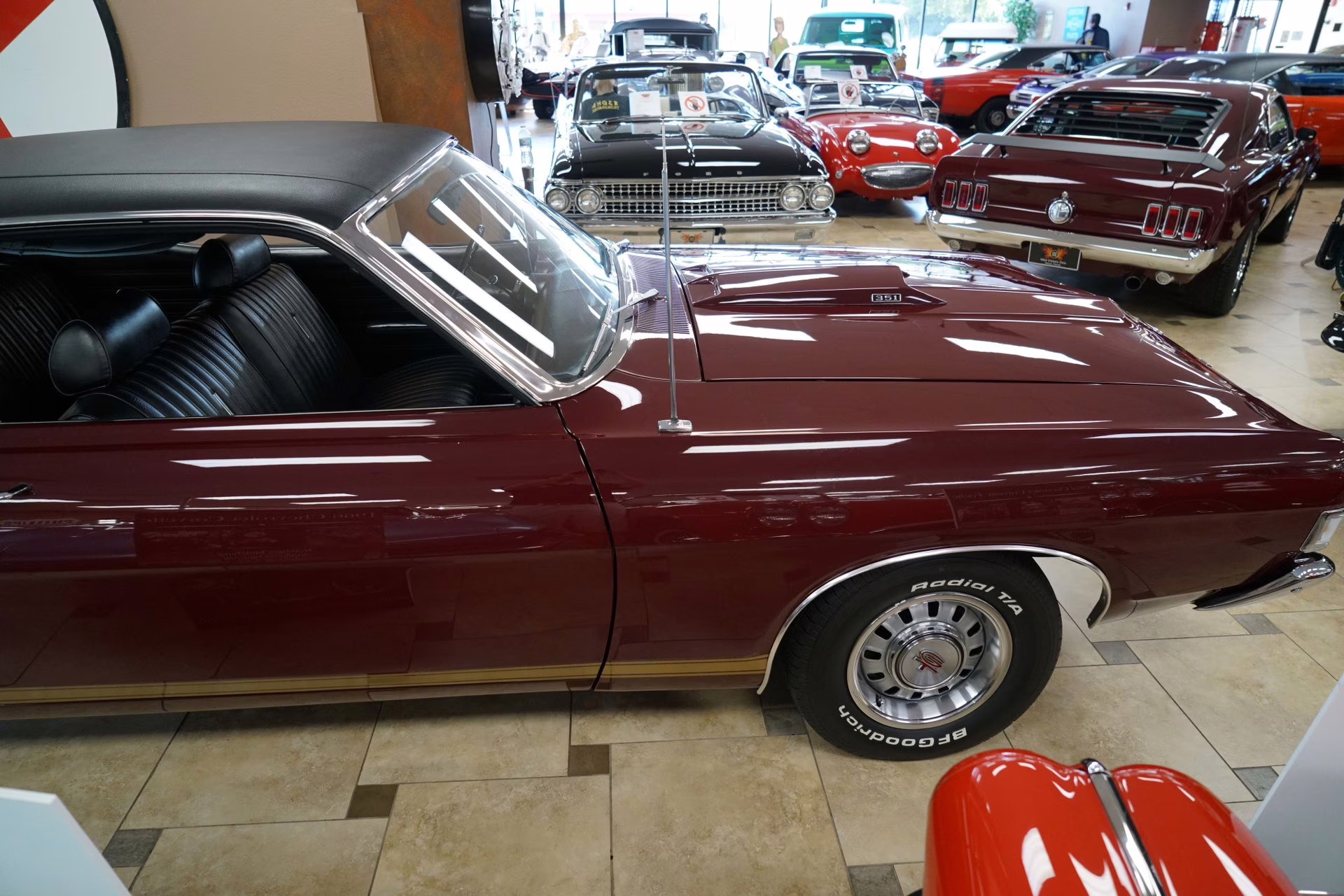 1969 Royal Maroon Ford Torino