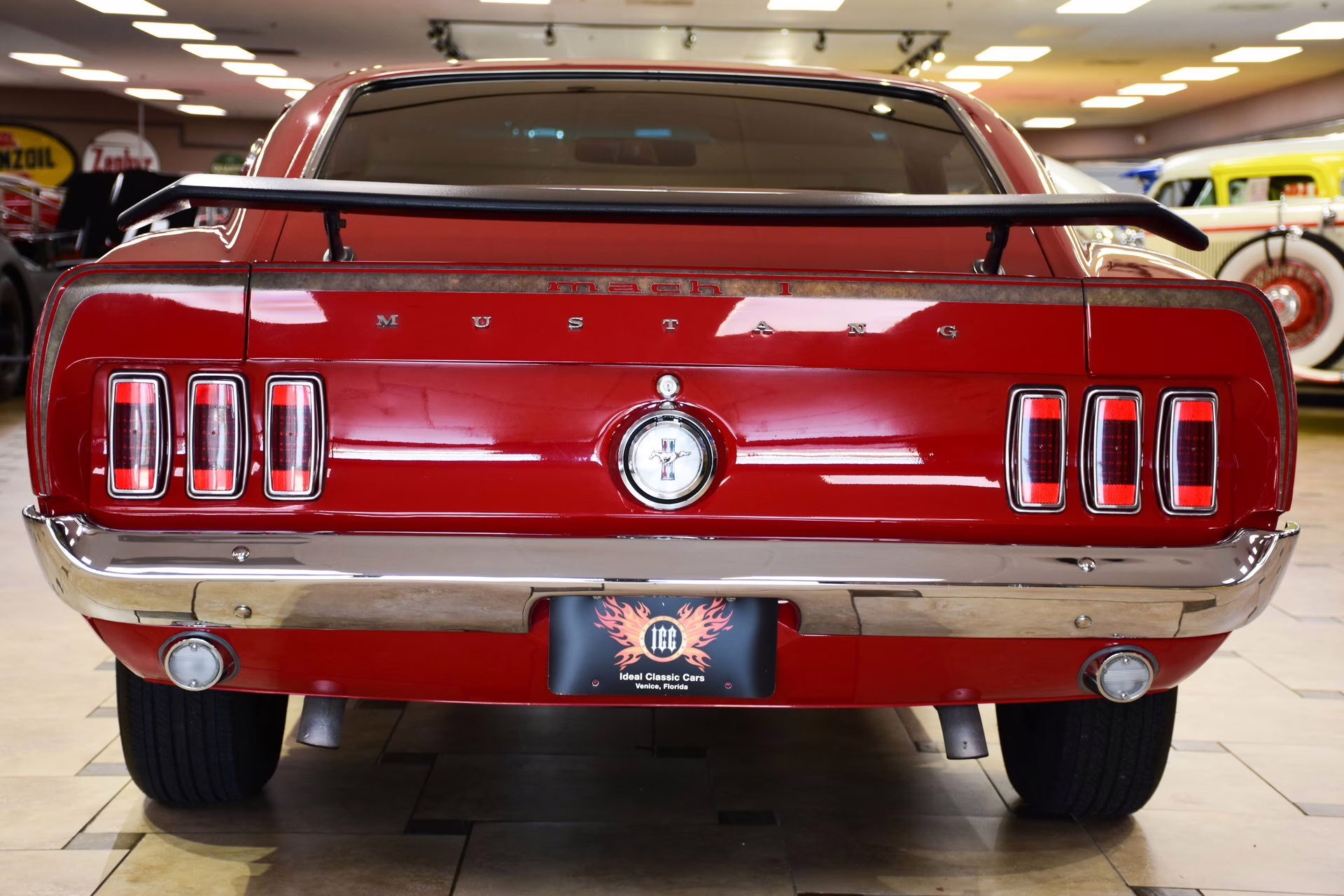 1969 Candy Apple Red Ford Mustang