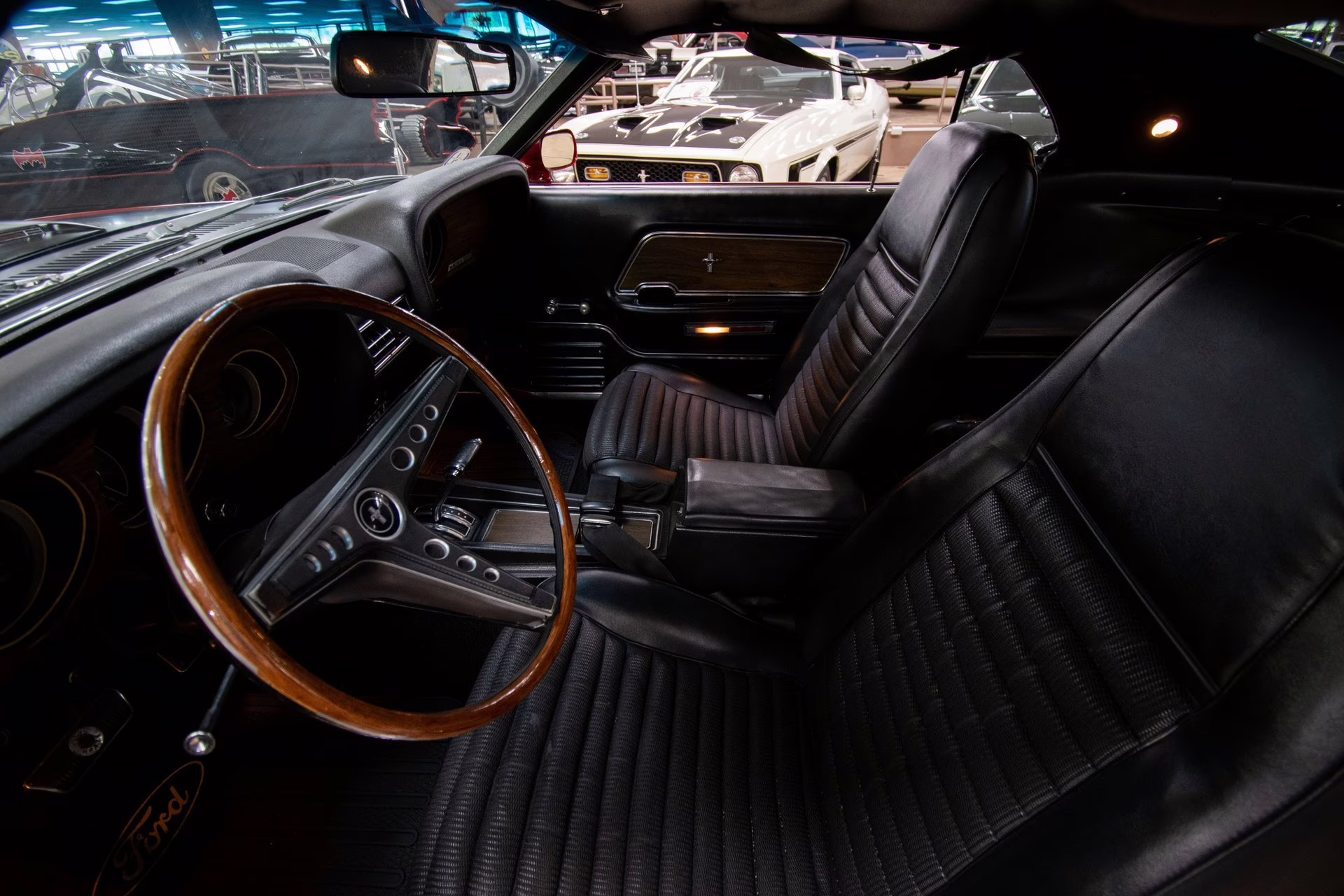 1969 Candy Apple Red Ford Mustang