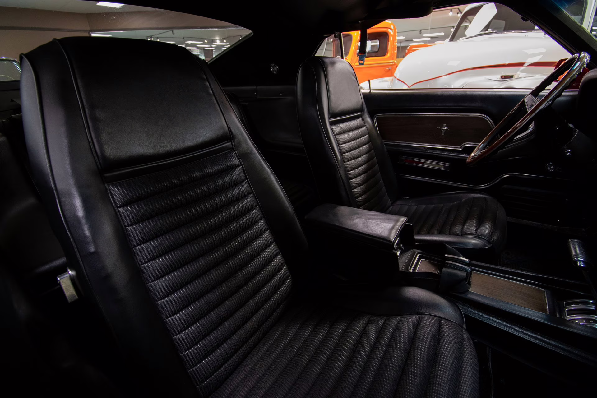 1969 Candy Apple Red Ford Mustang