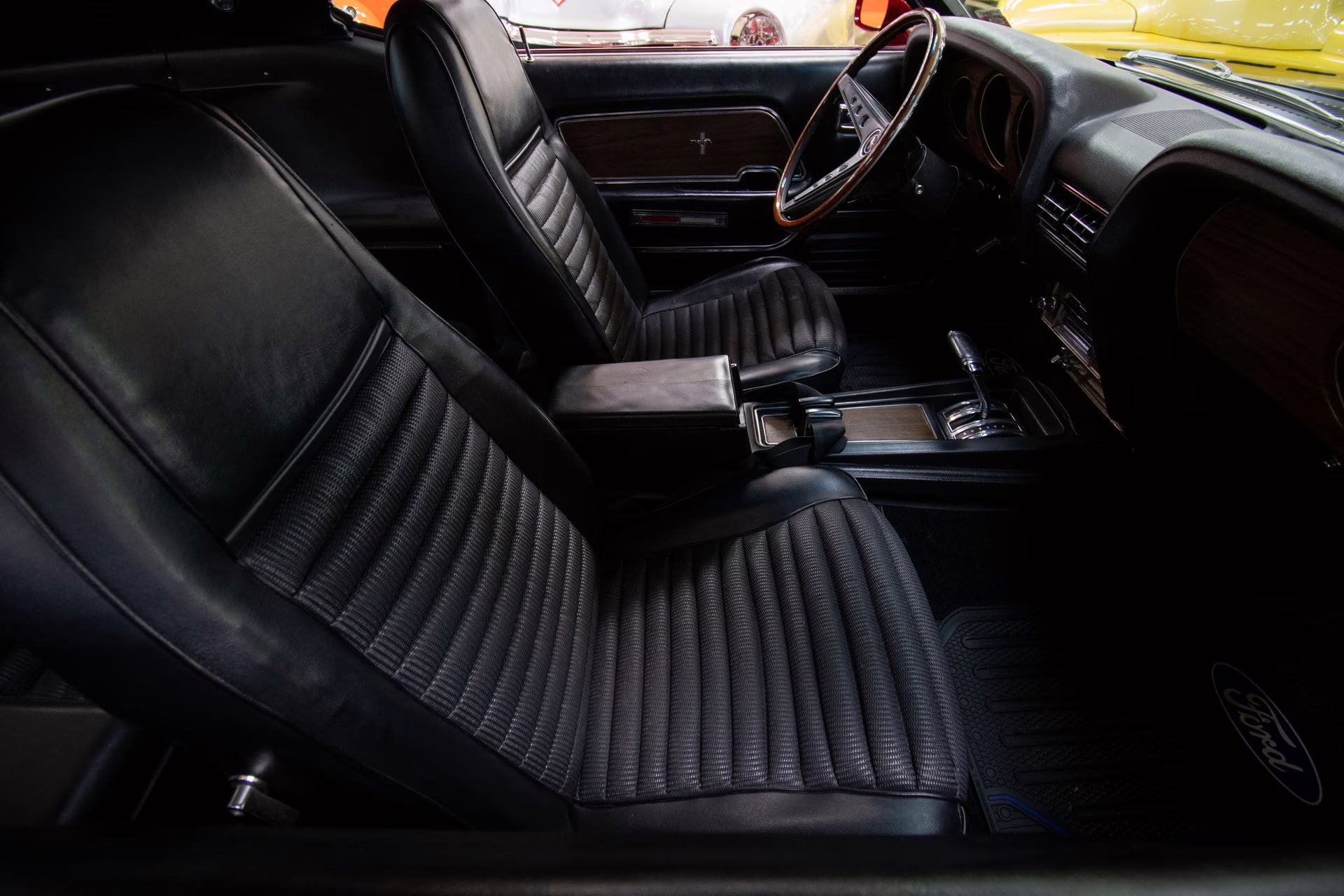 1969 Candy Apple Red Ford Mustang