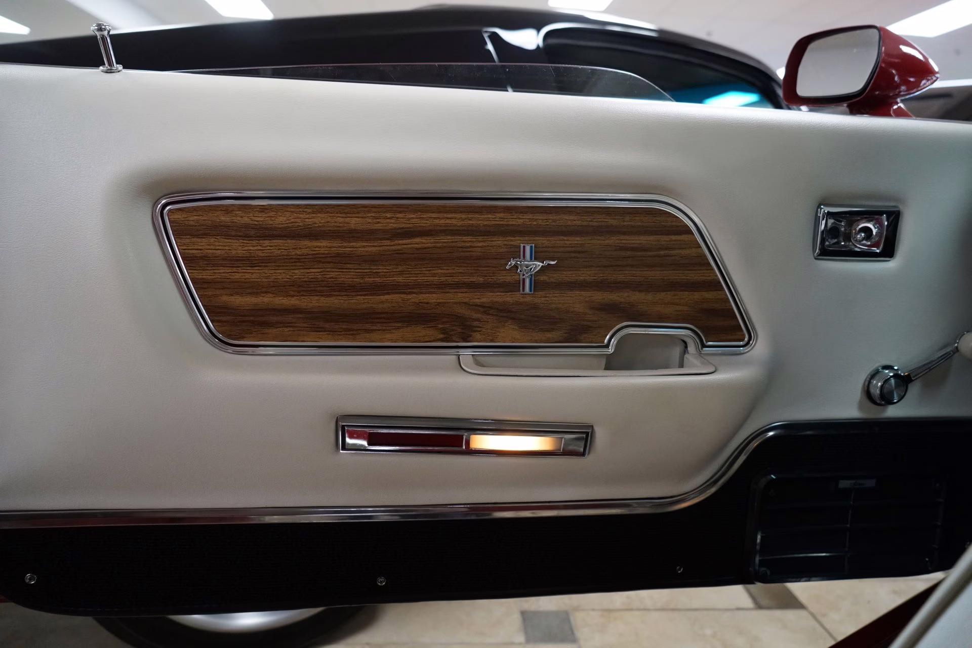 1969 Candy Apple Red Ford Mustang