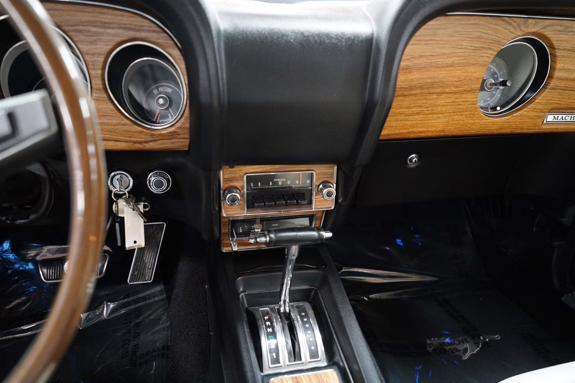 1969 Candy Apple Red Ford Mustang