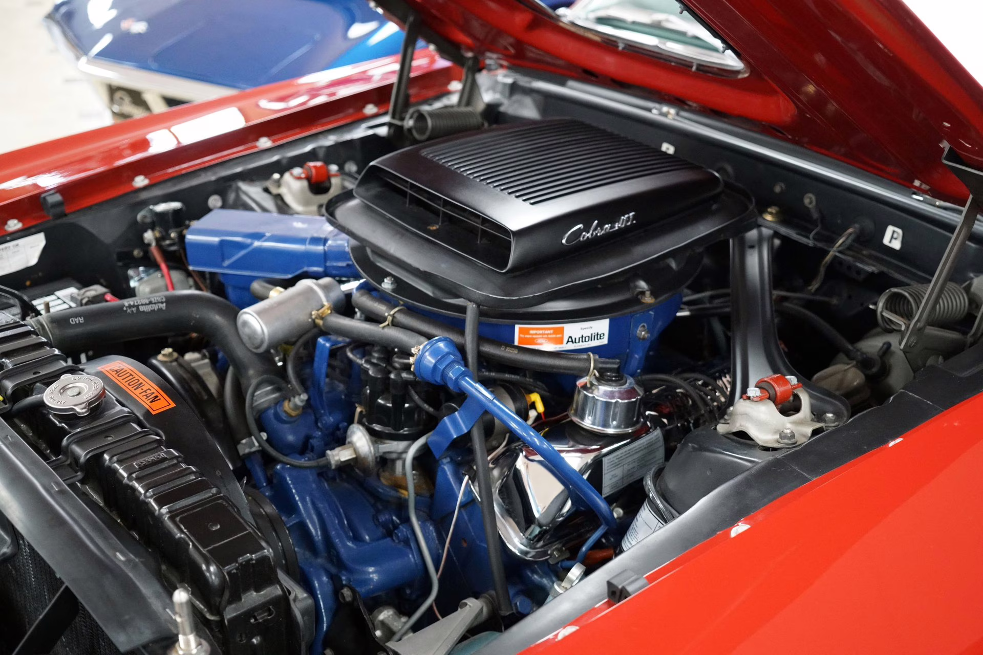 1969 Candy Apple Red Ford Mustang