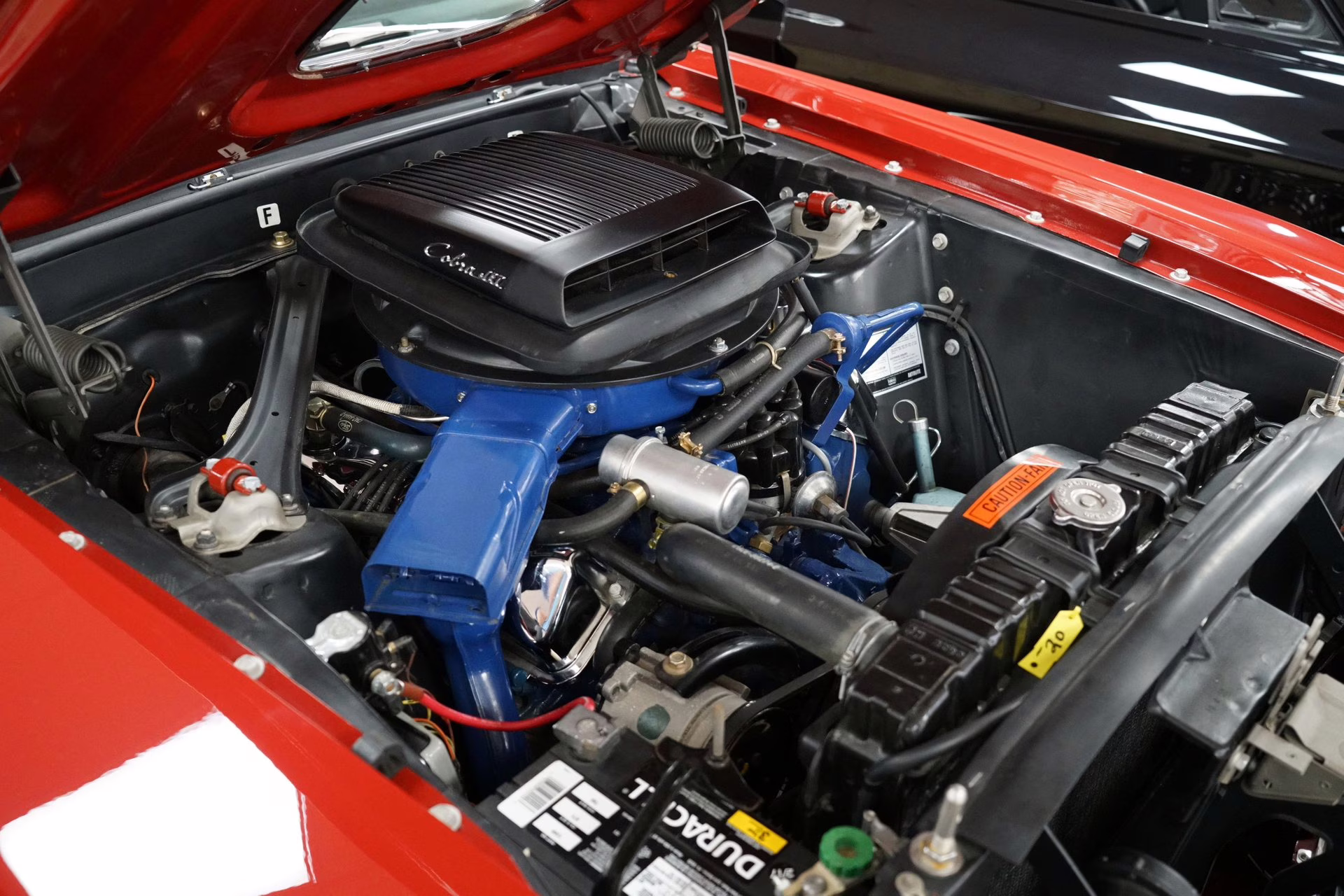 1969 Candy Apple Red Ford Mustang