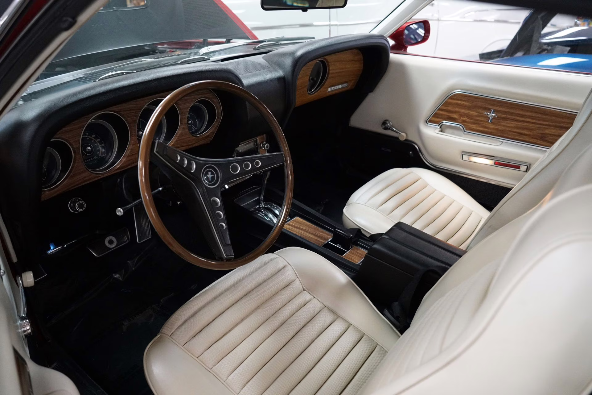 1969 Candy Apple Red Ford Mustang