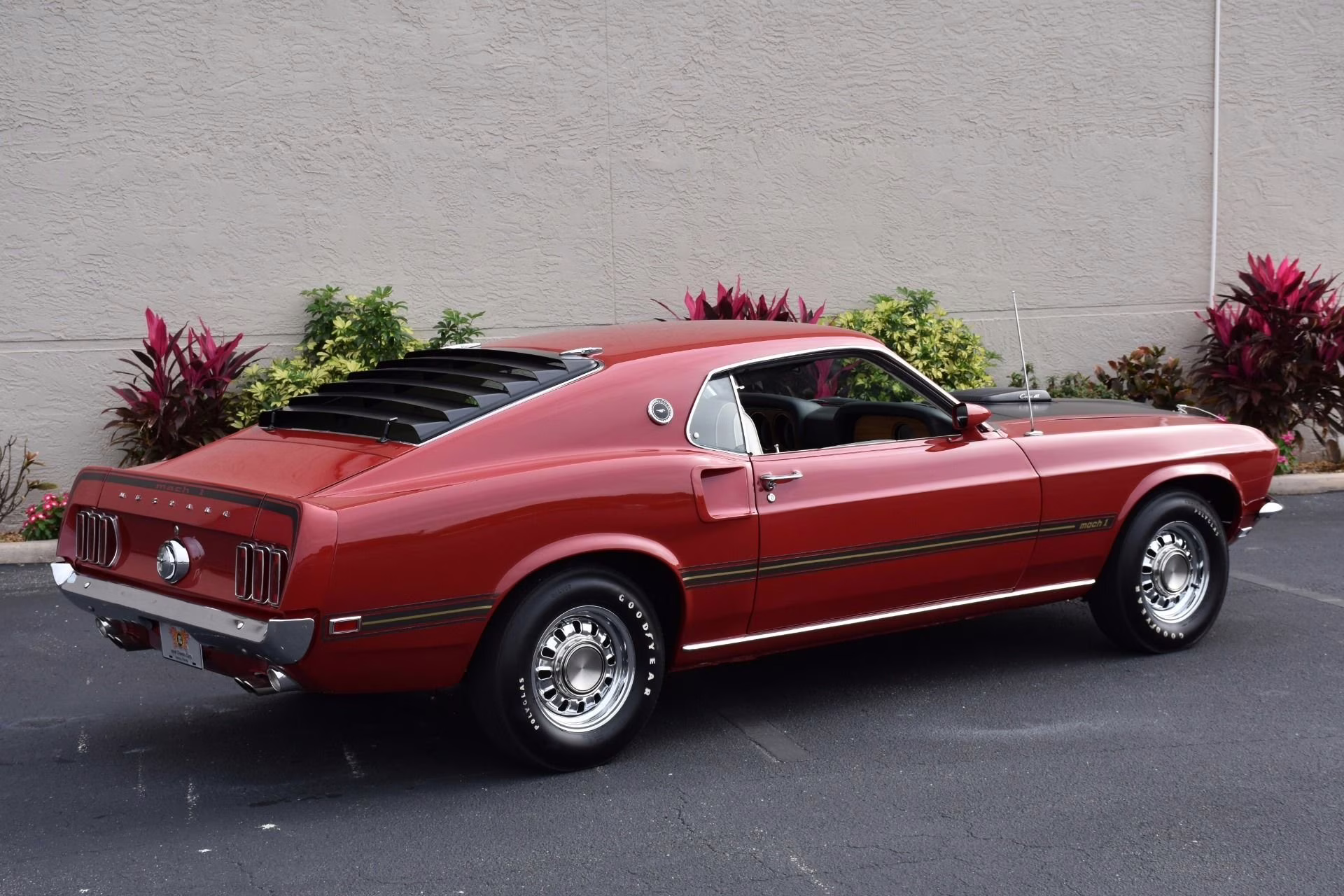 1969 Candy Apple Red Ford Mustang