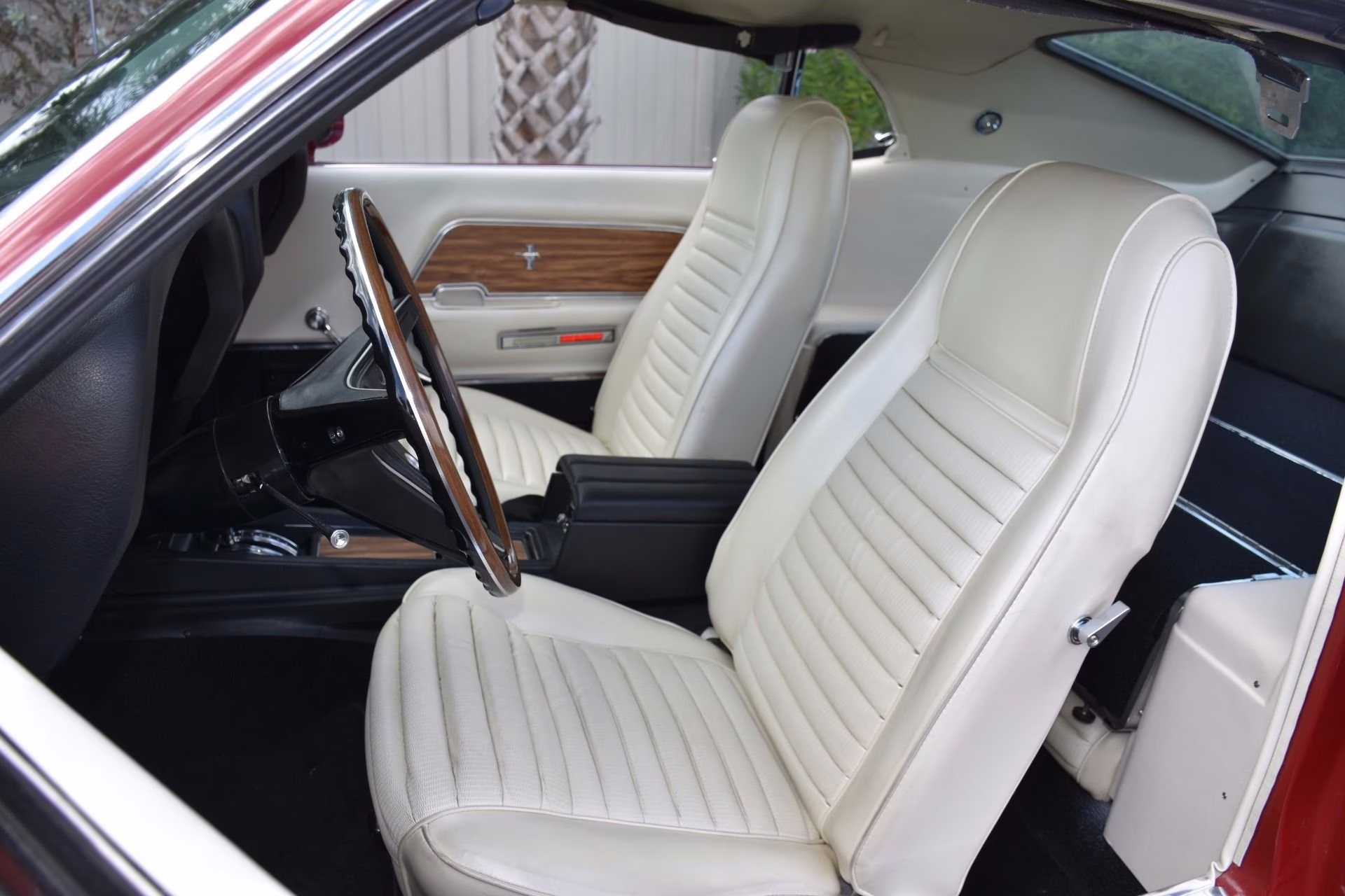 1969 Candy Apple Red Ford Mustang