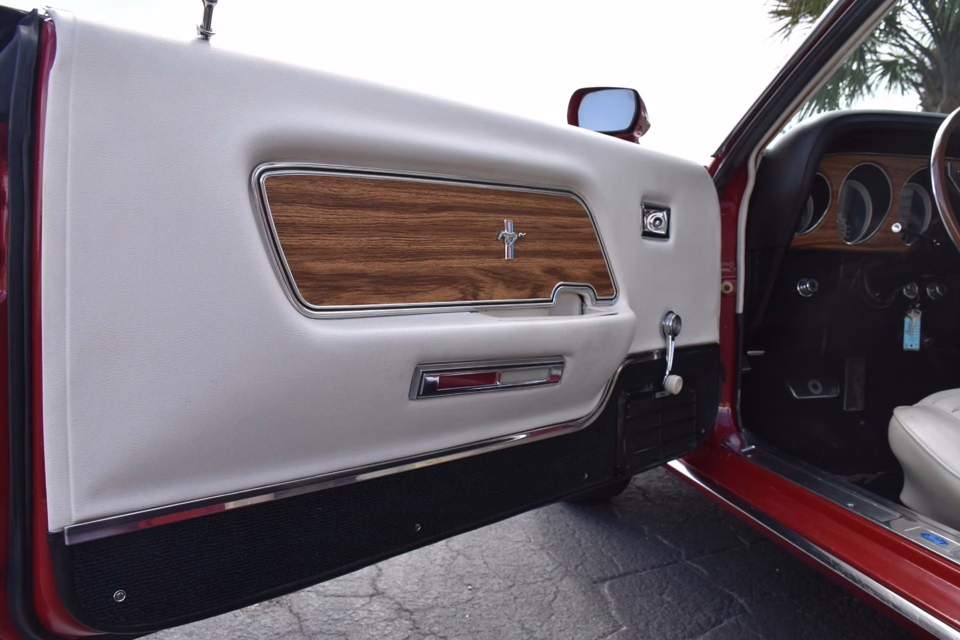 1969 Candy Apple Red Ford Mustang