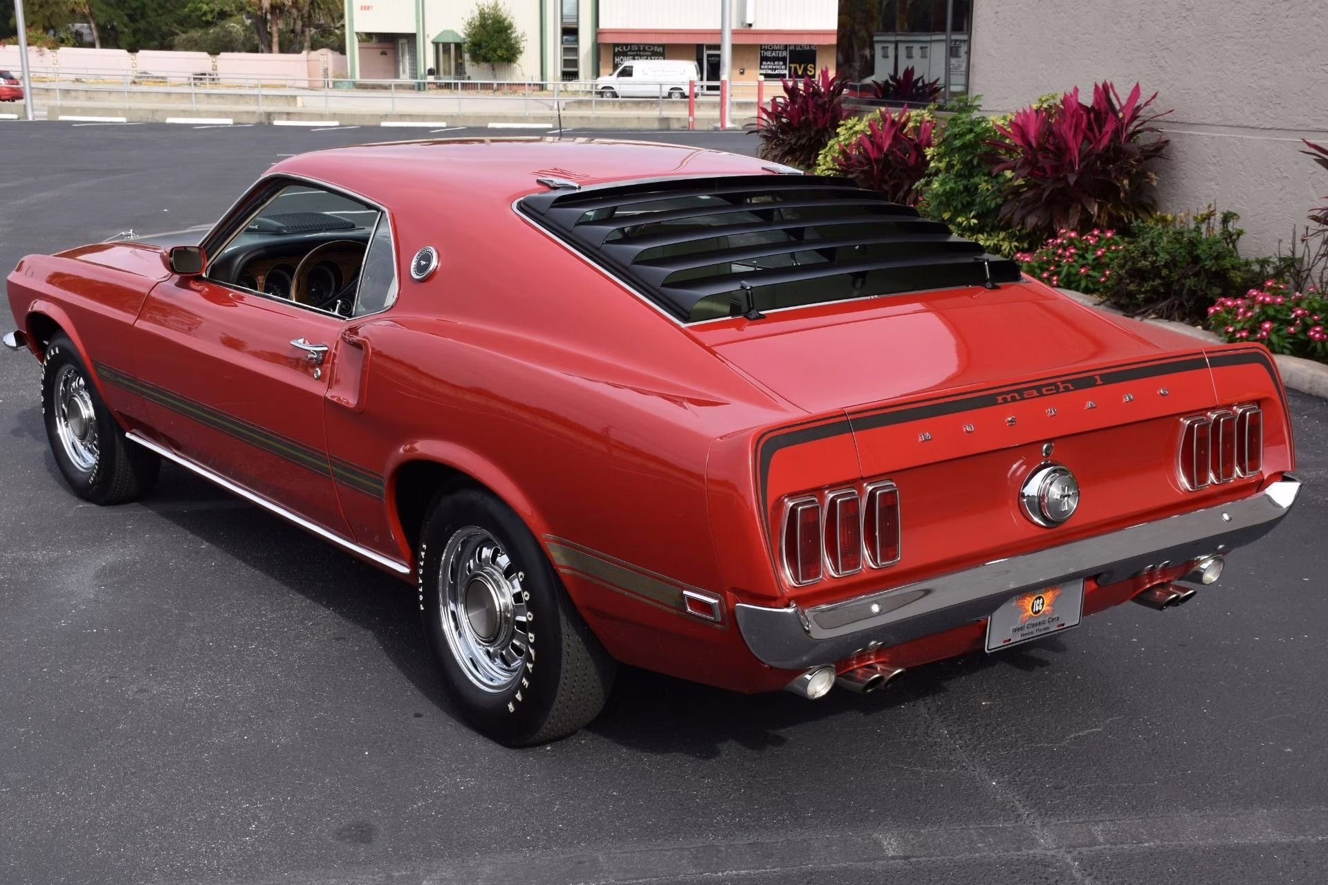 1969 Candy Apple Red Ford Mustang