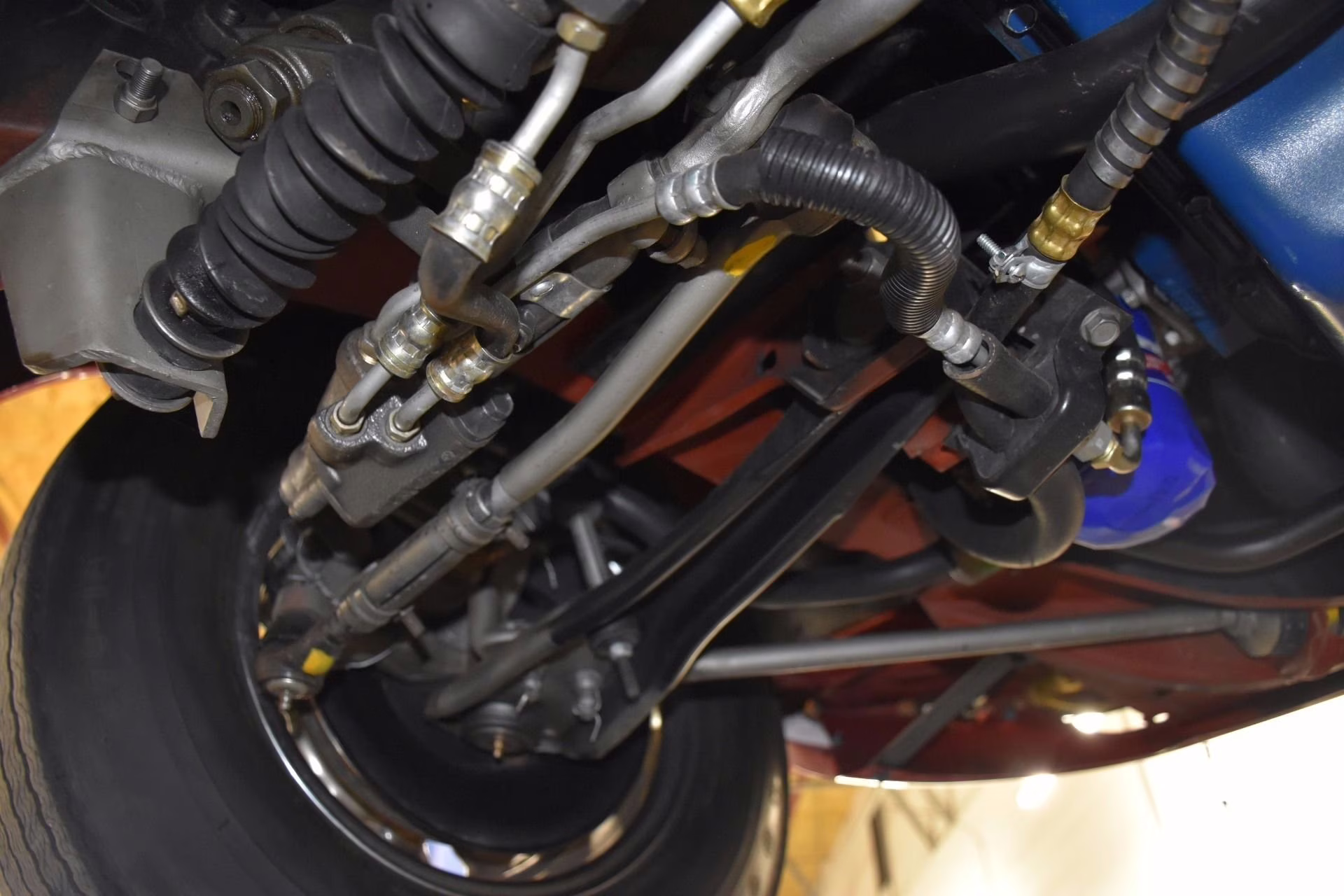 1969 Candy Apple Red Ford Mustang