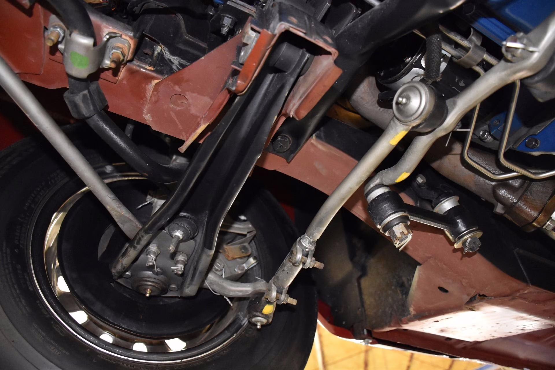 1969 Candy Apple Red Ford Mustang