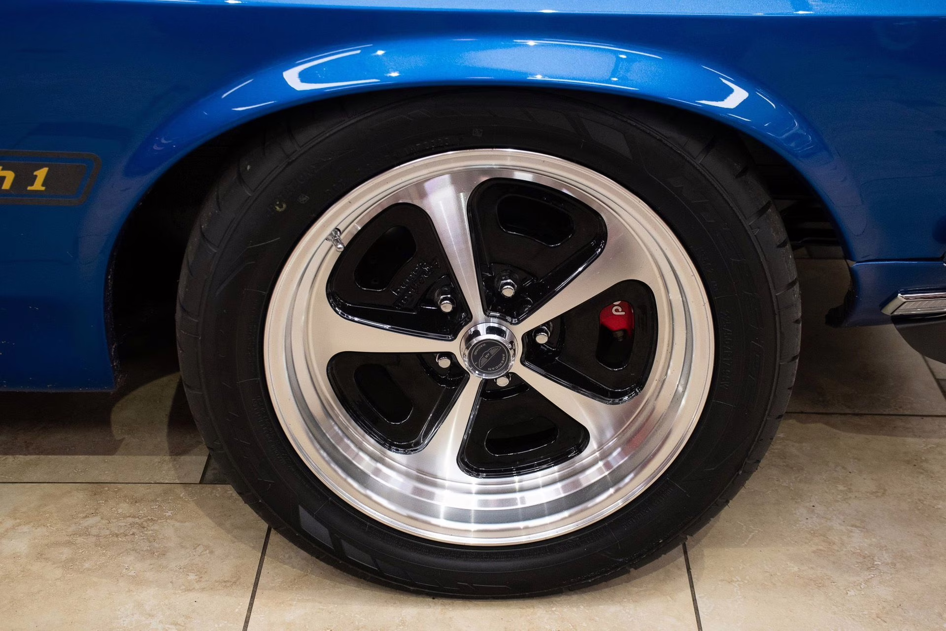 1969 Dark Blue Metallic Ford Mustang