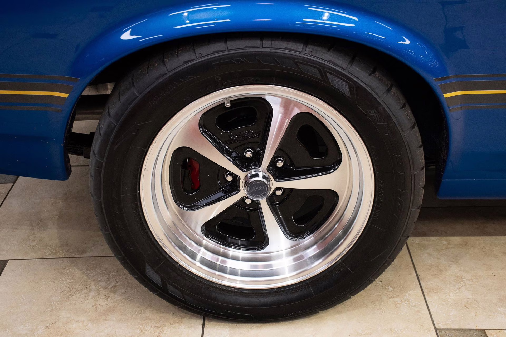 1969 Dark Blue Metallic Ford Mustang