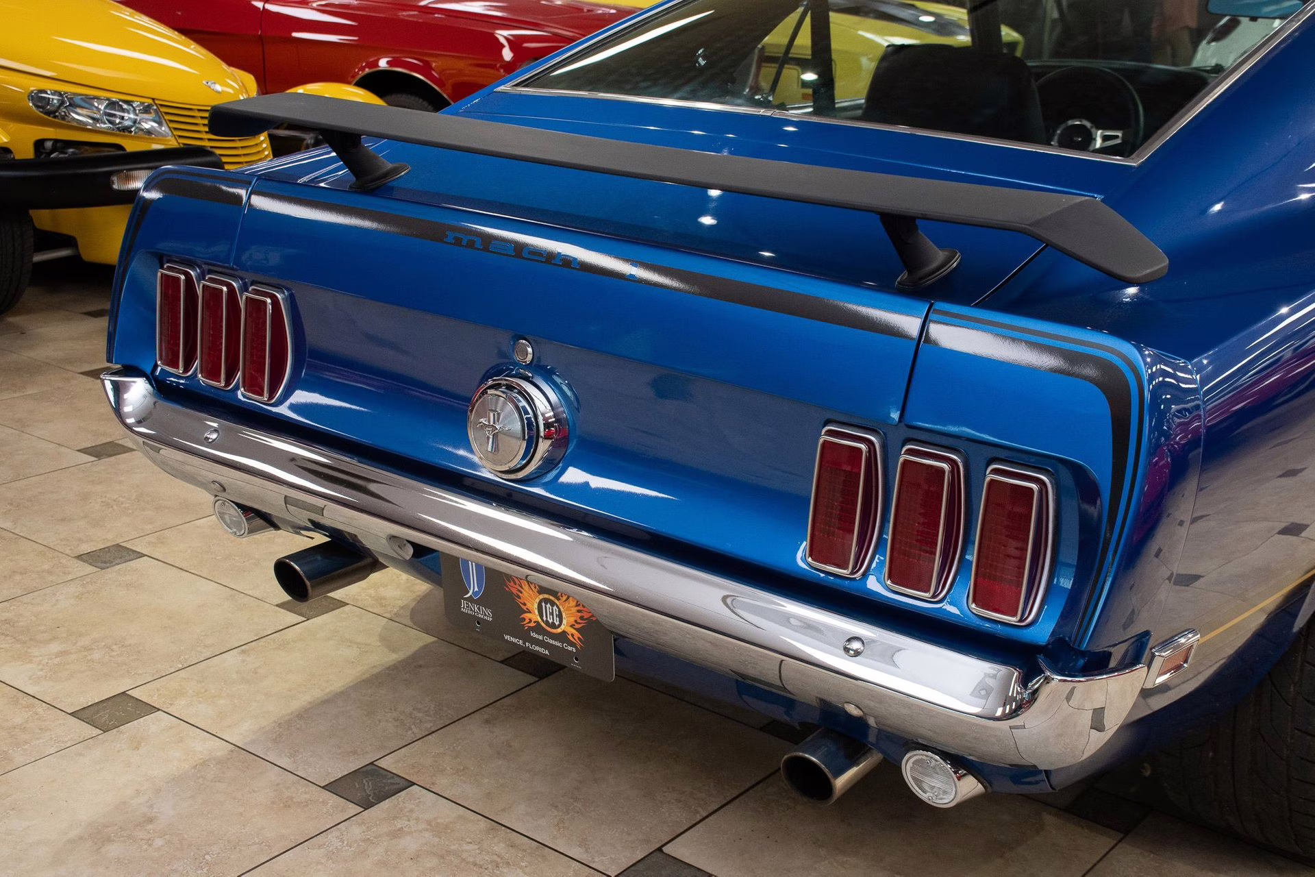 1969 Dark Blue Metallic Ford Mustang