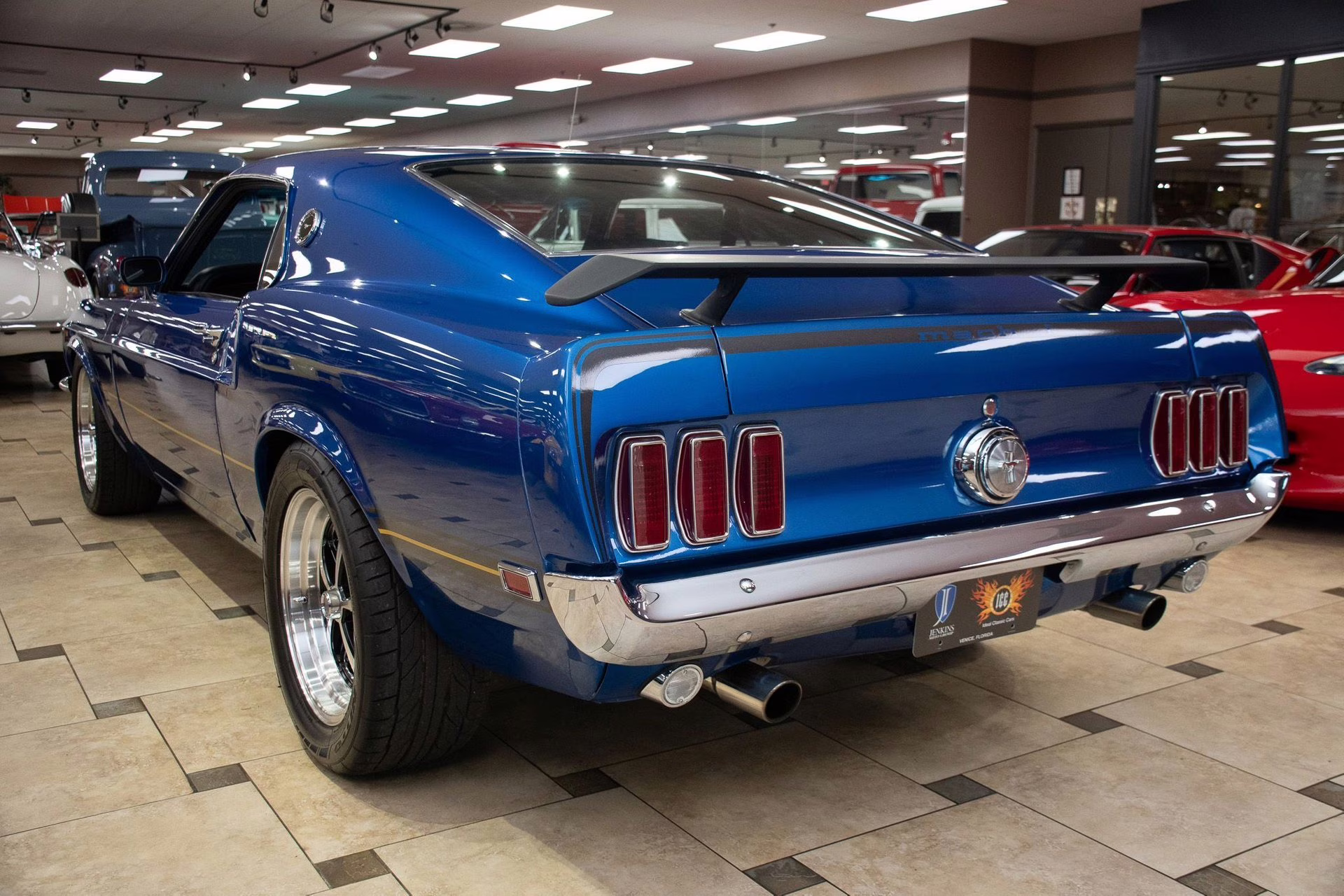 1969 Dark Blue Metallic Ford Mustang