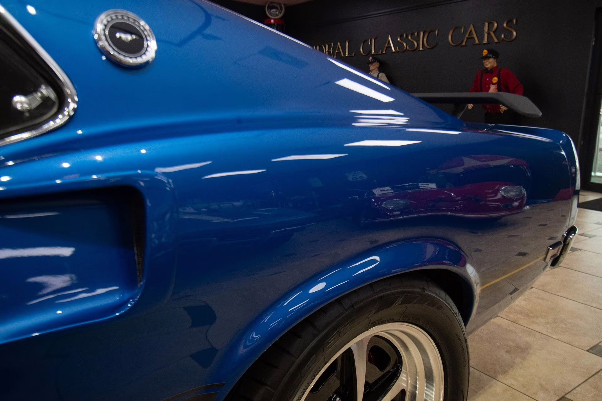 1969 Dark Blue Metallic Ford Mustang