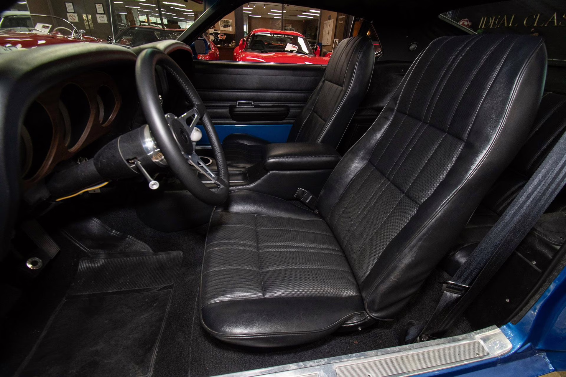1969 Dark Blue Metallic Ford Mustang