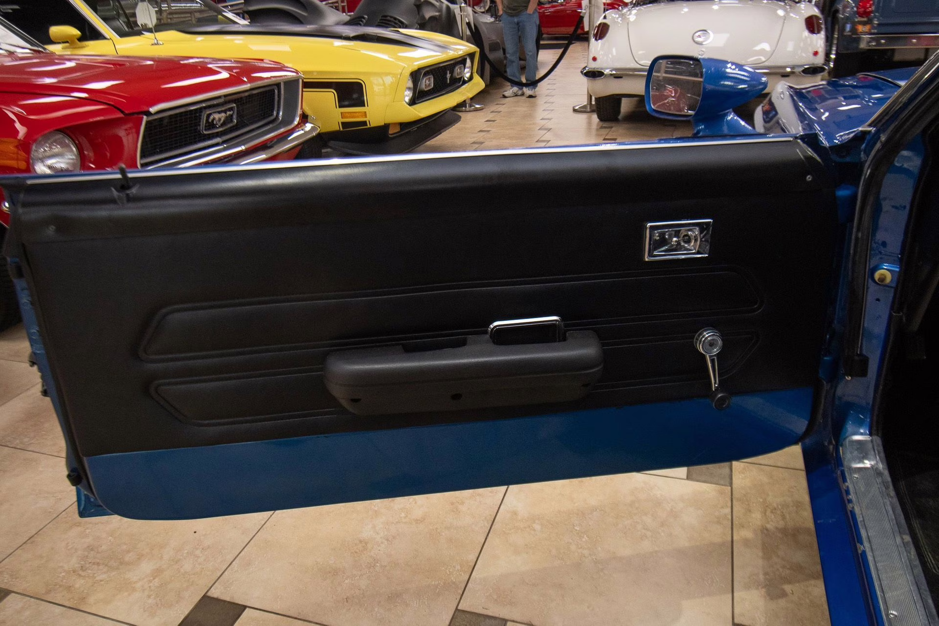 1969 Dark Blue Metallic Ford Mustang