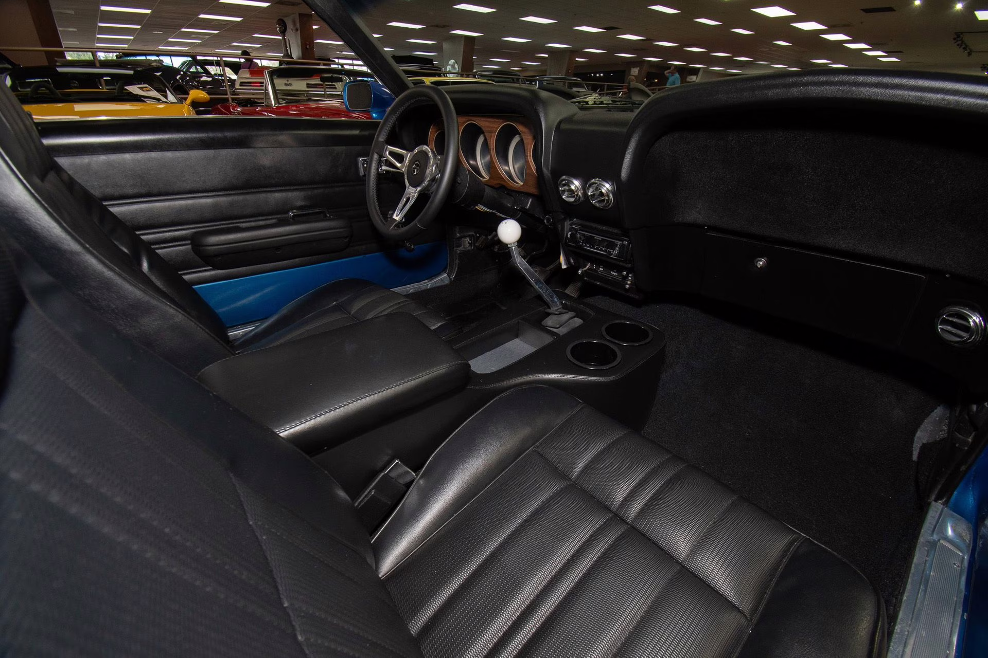 1969 Dark Blue Metallic Ford Mustang