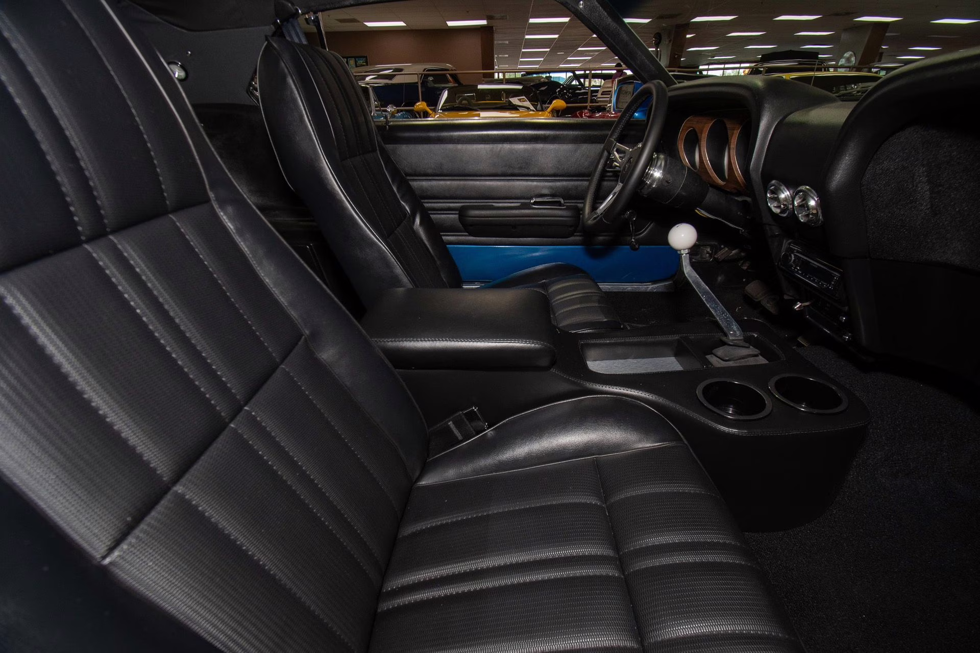 1969 Dark Blue Metallic Ford Mustang