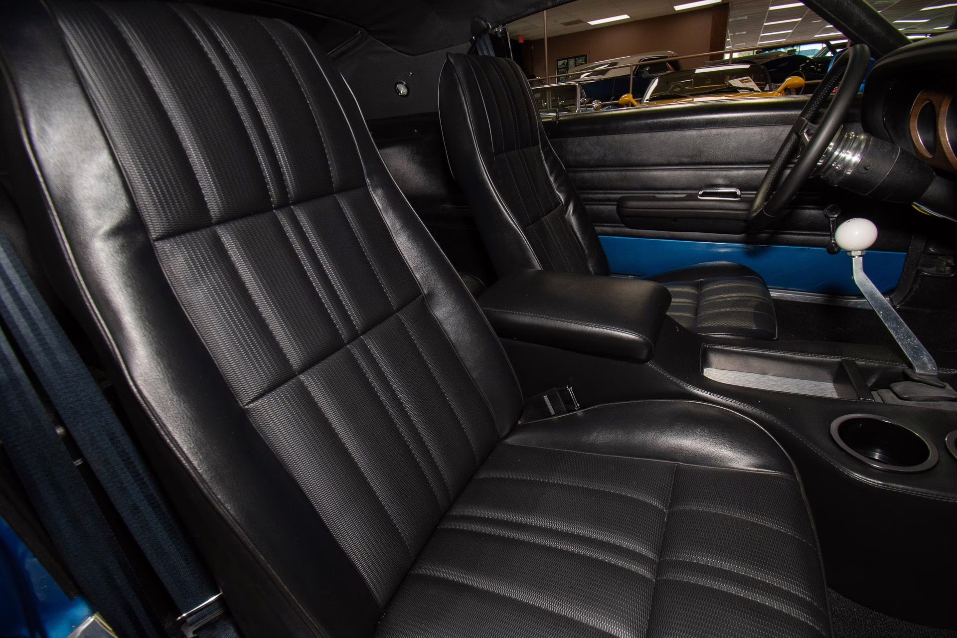 1969 Dark Blue Metallic Ford Mustang