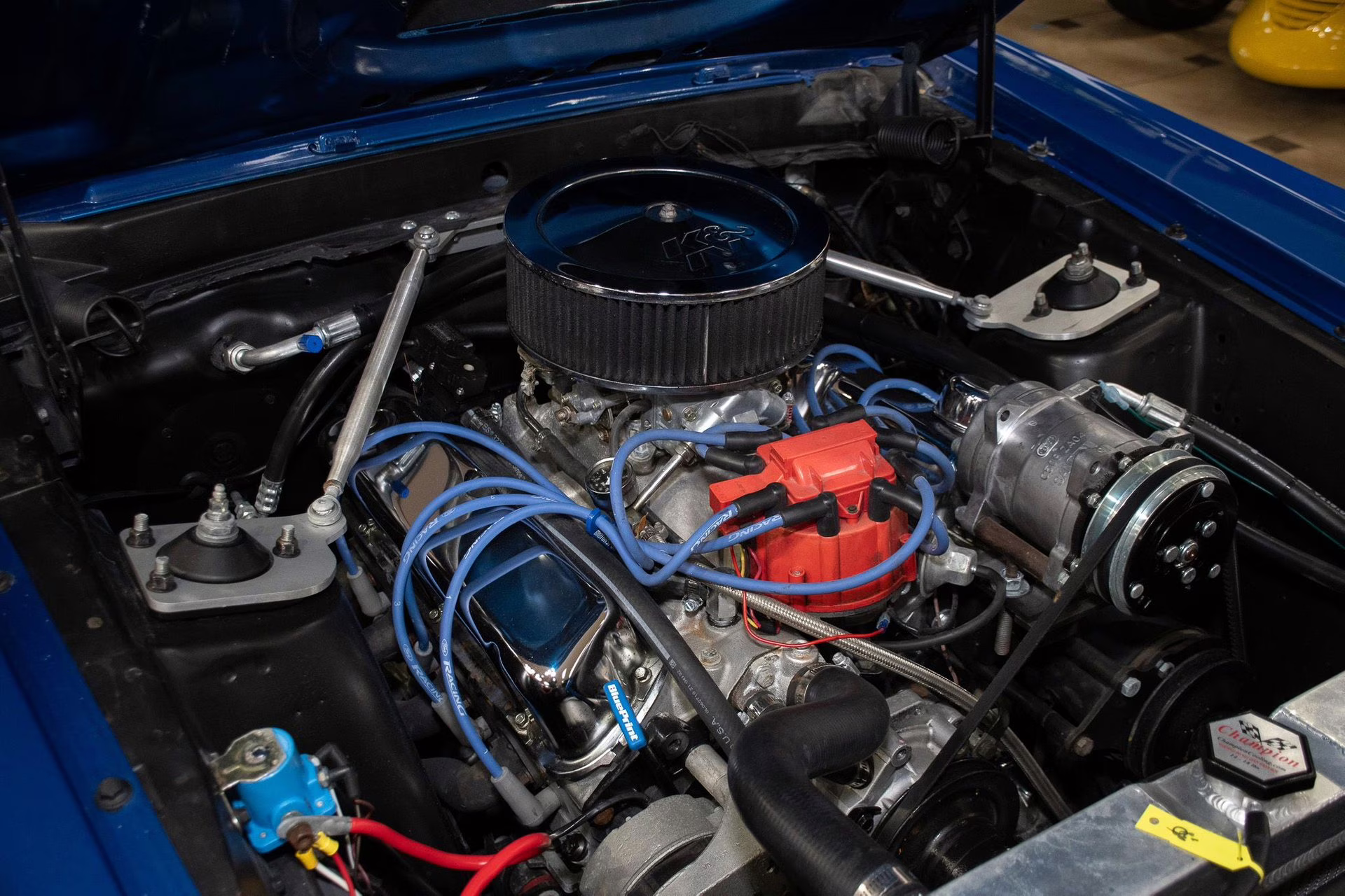 1969 Dark Blue Metallic Ford Mustang