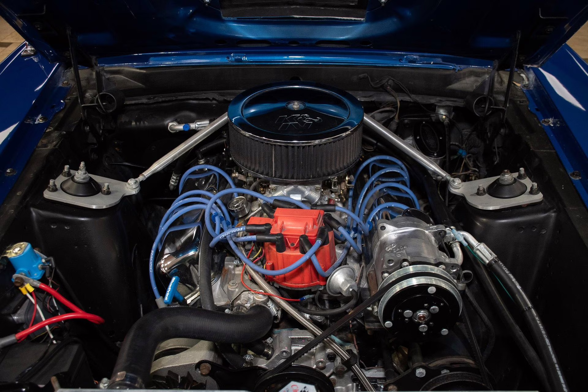 1969 Dark Blue Metallic Ford Mustang