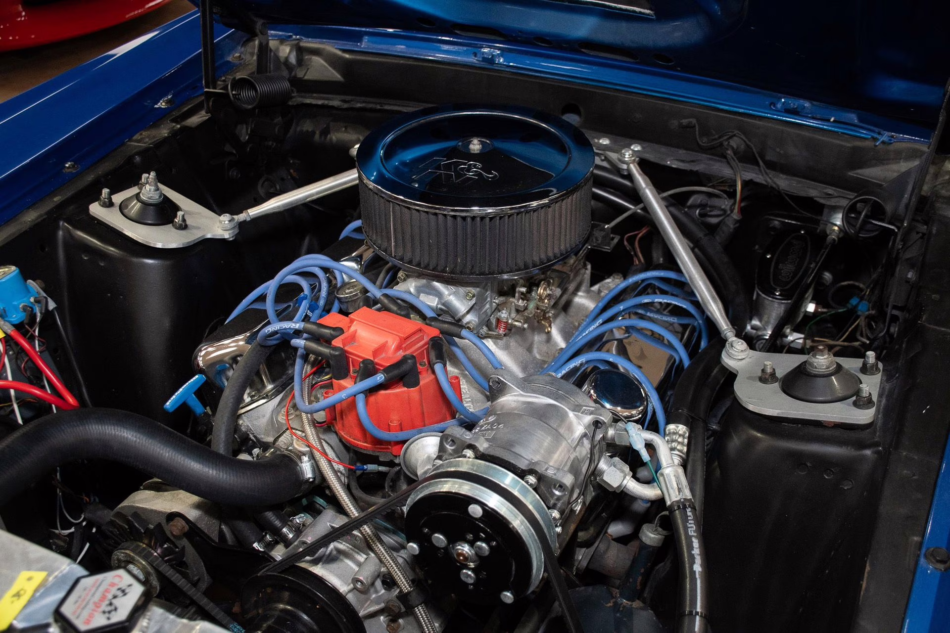 1969 Dark Blue Metallic Ford Mustang