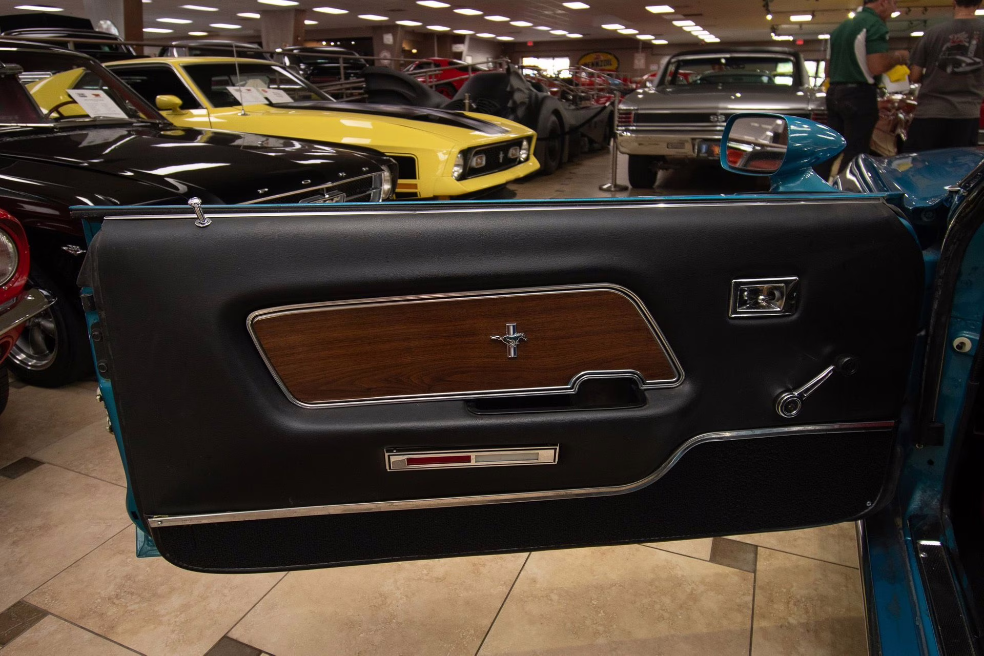 1969 Gulfstream Aqua Ford Mustang