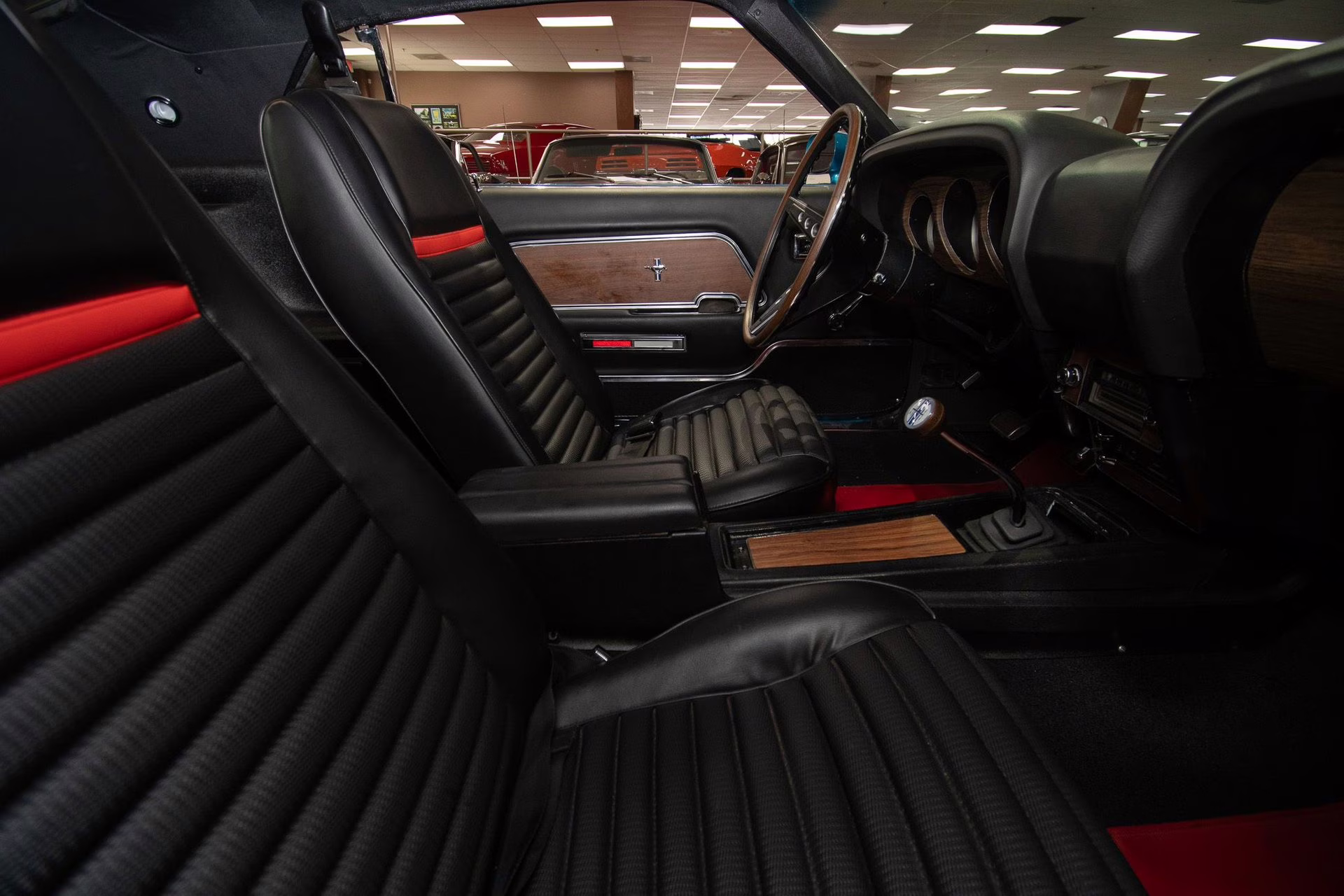 1969 Gulfstream Aqua Ford Mustang