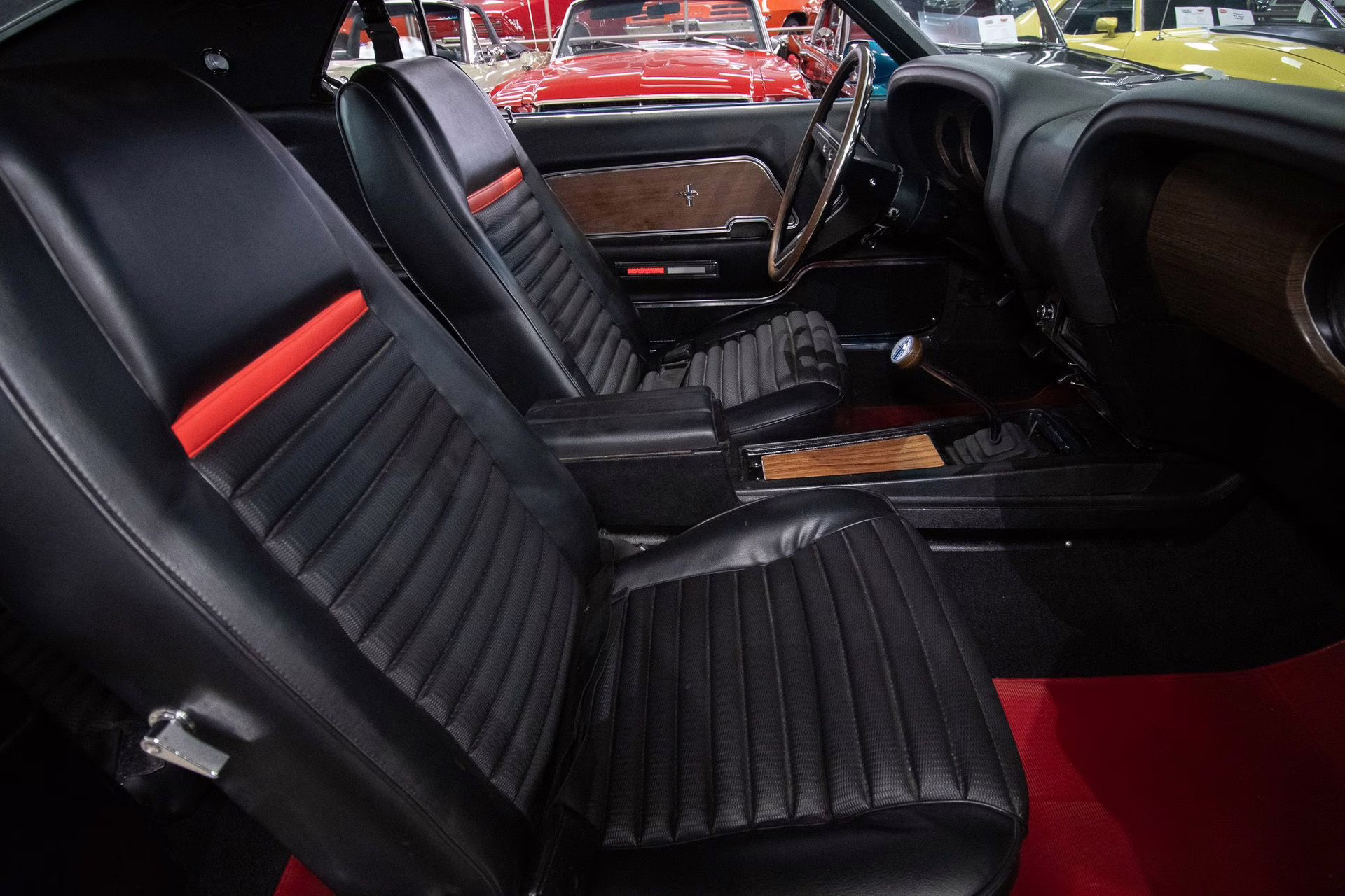 1969 Gulfstream Aqua Ford Mustang