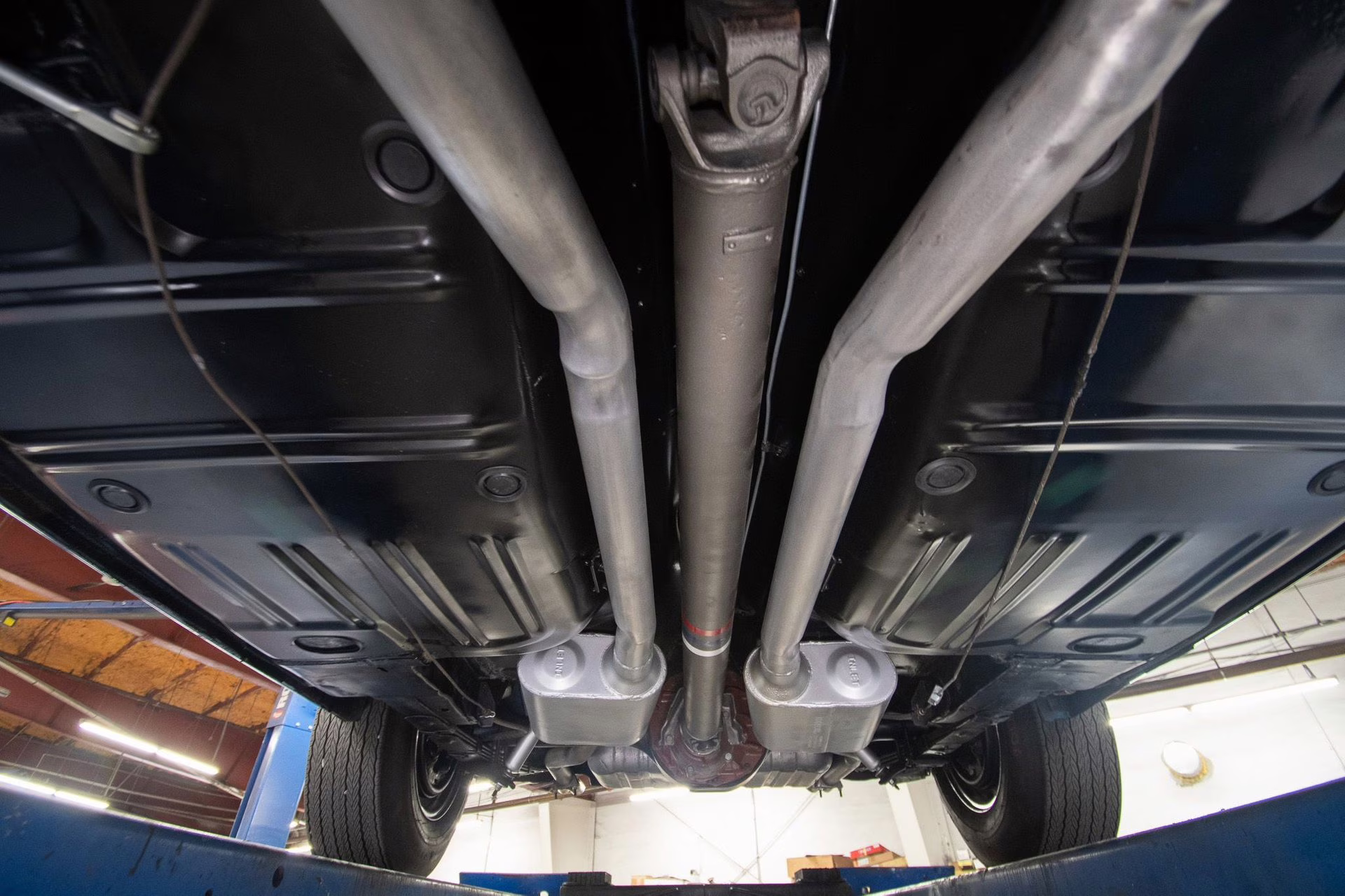 1969 Gulfstream Aqua Ford Mustang