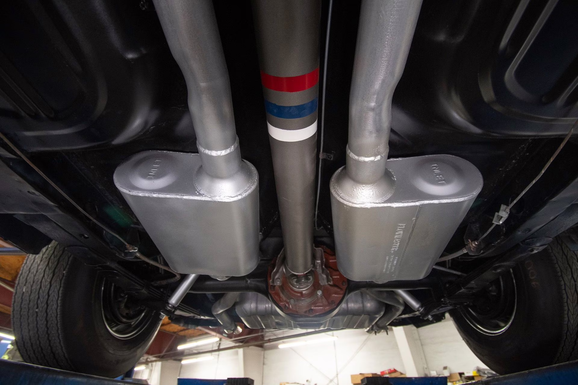 1969 Gulfstream Aqua Ford Mustang