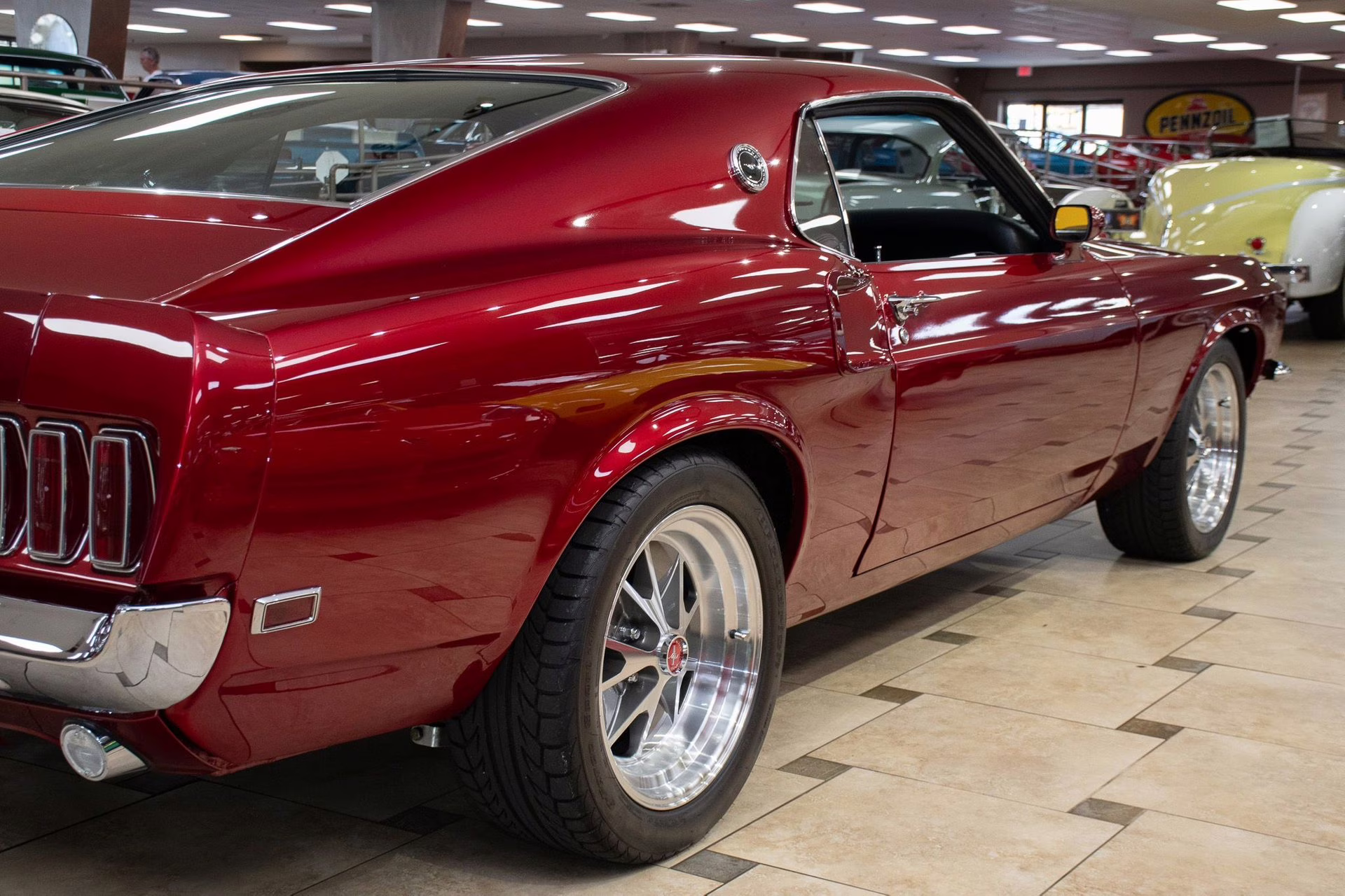 1969 Candy Burgundy Ford Mustang