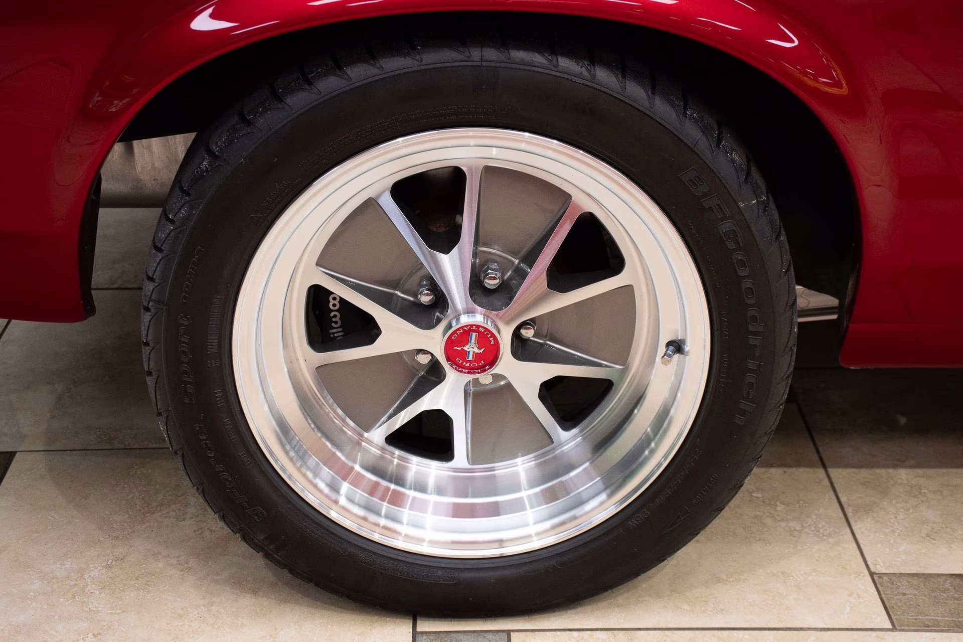 1969 Candy Burgundy Ford Mustang