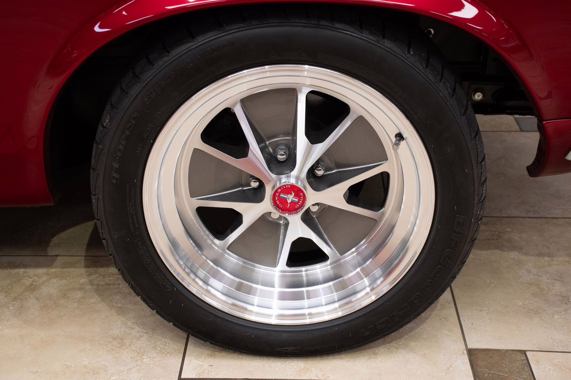 1969 Candy Burgundy Ford Mustang