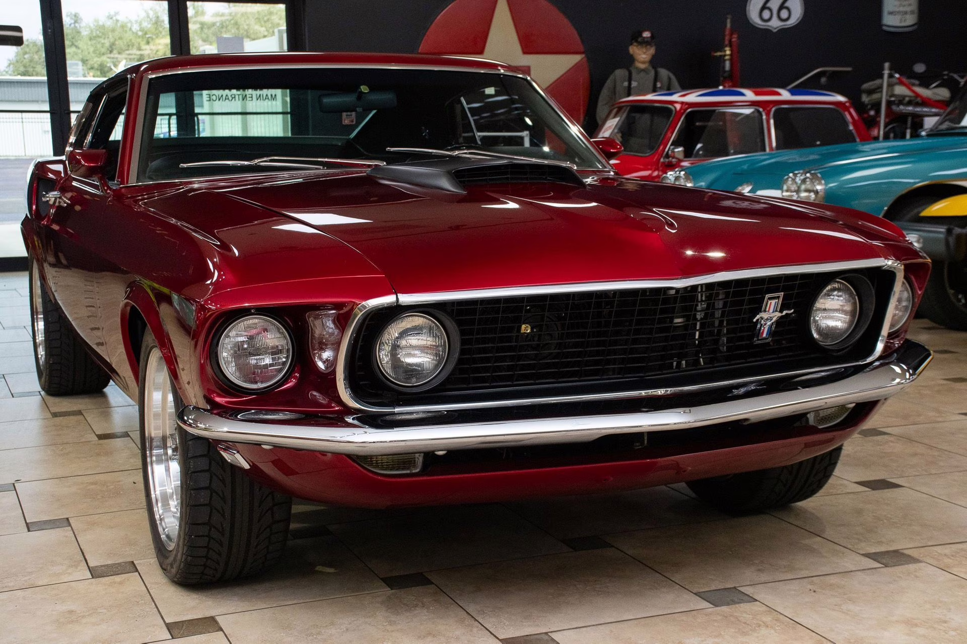1969 Candy Burgundy Ford Mustang