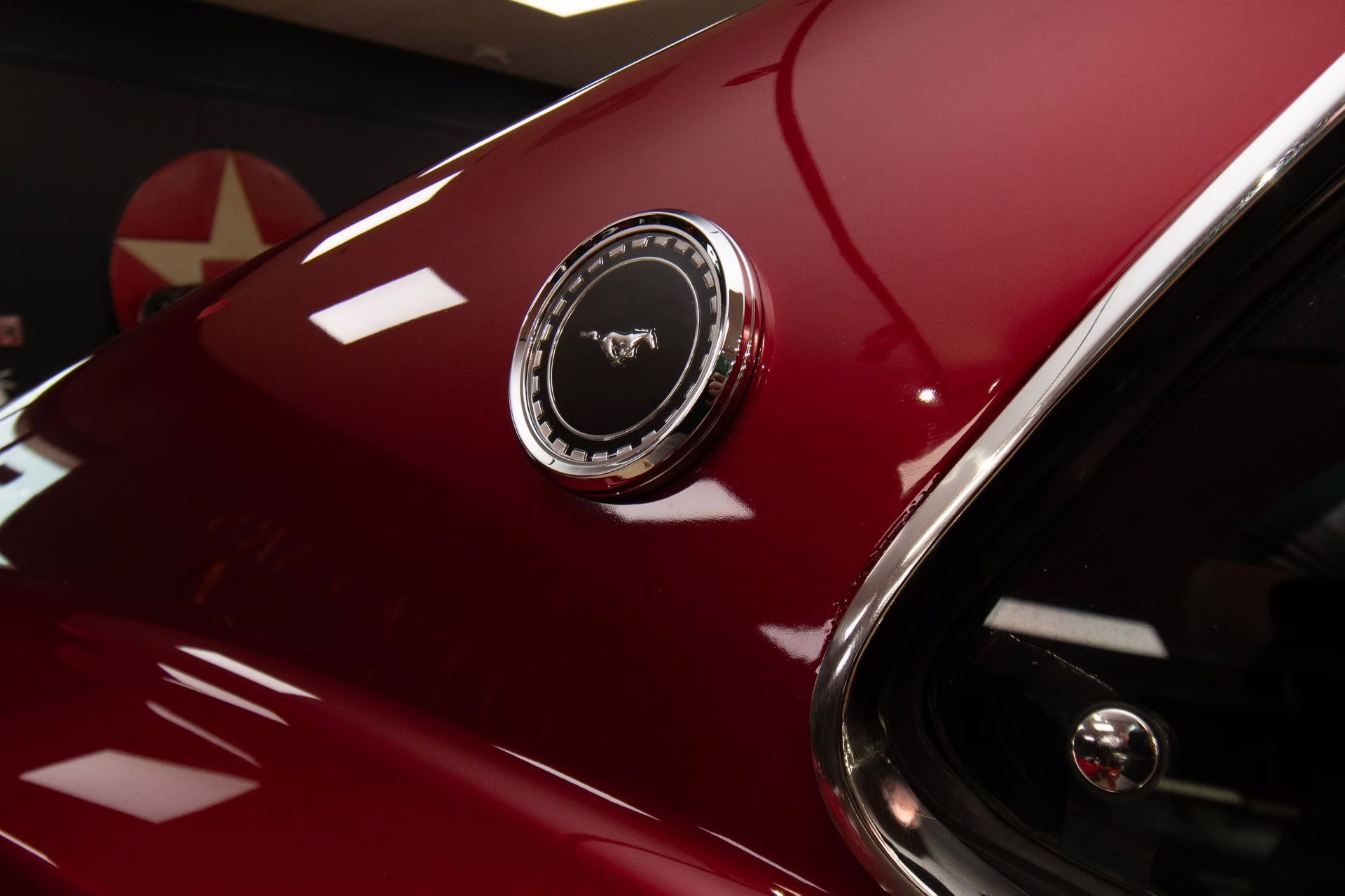 1969 Candy Burgundy Ford Mustang