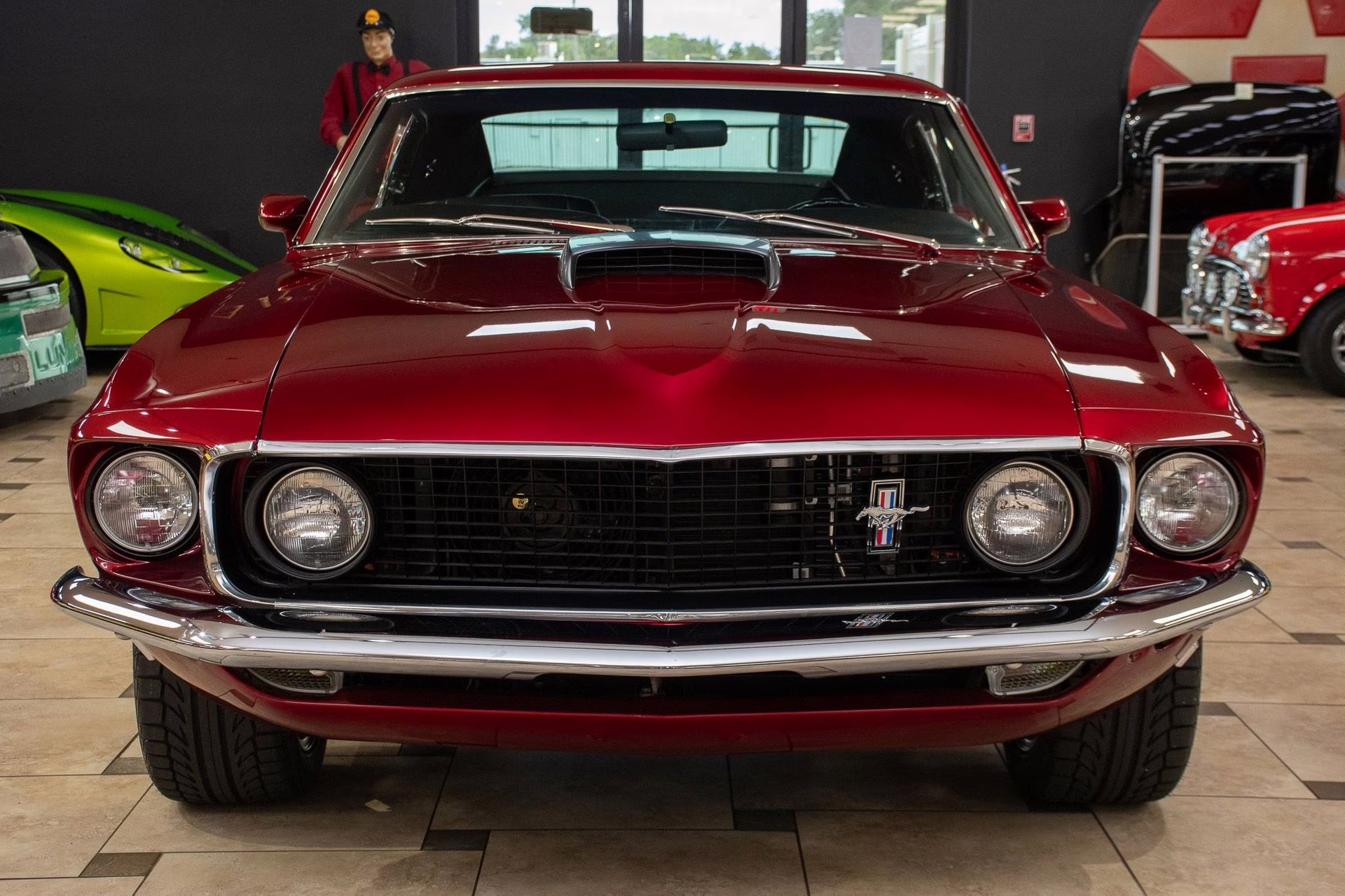 1969 Candy Burgundy Ford Mustang