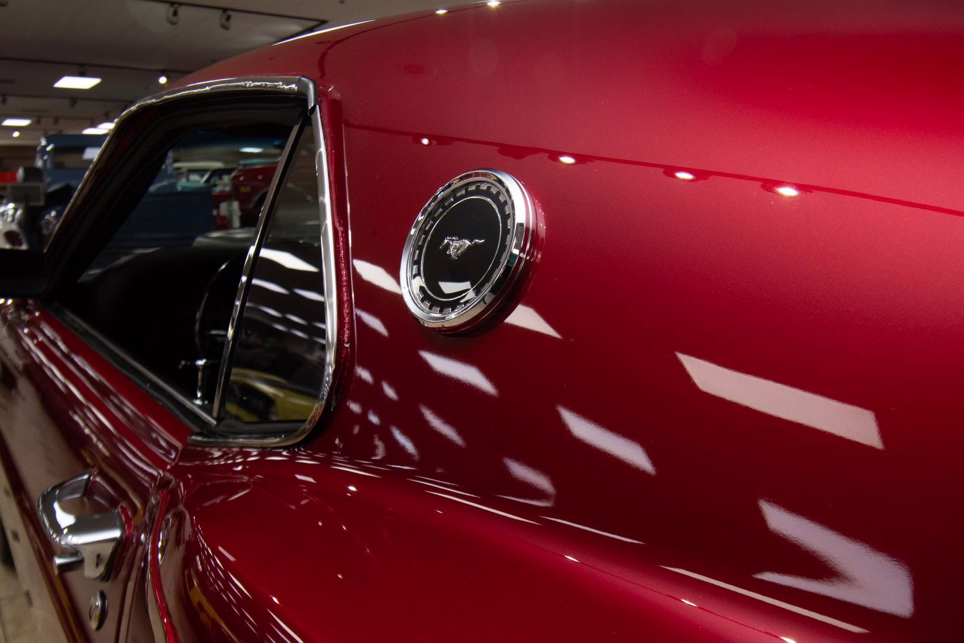 1969 Candy Burgundy Ford Mustang