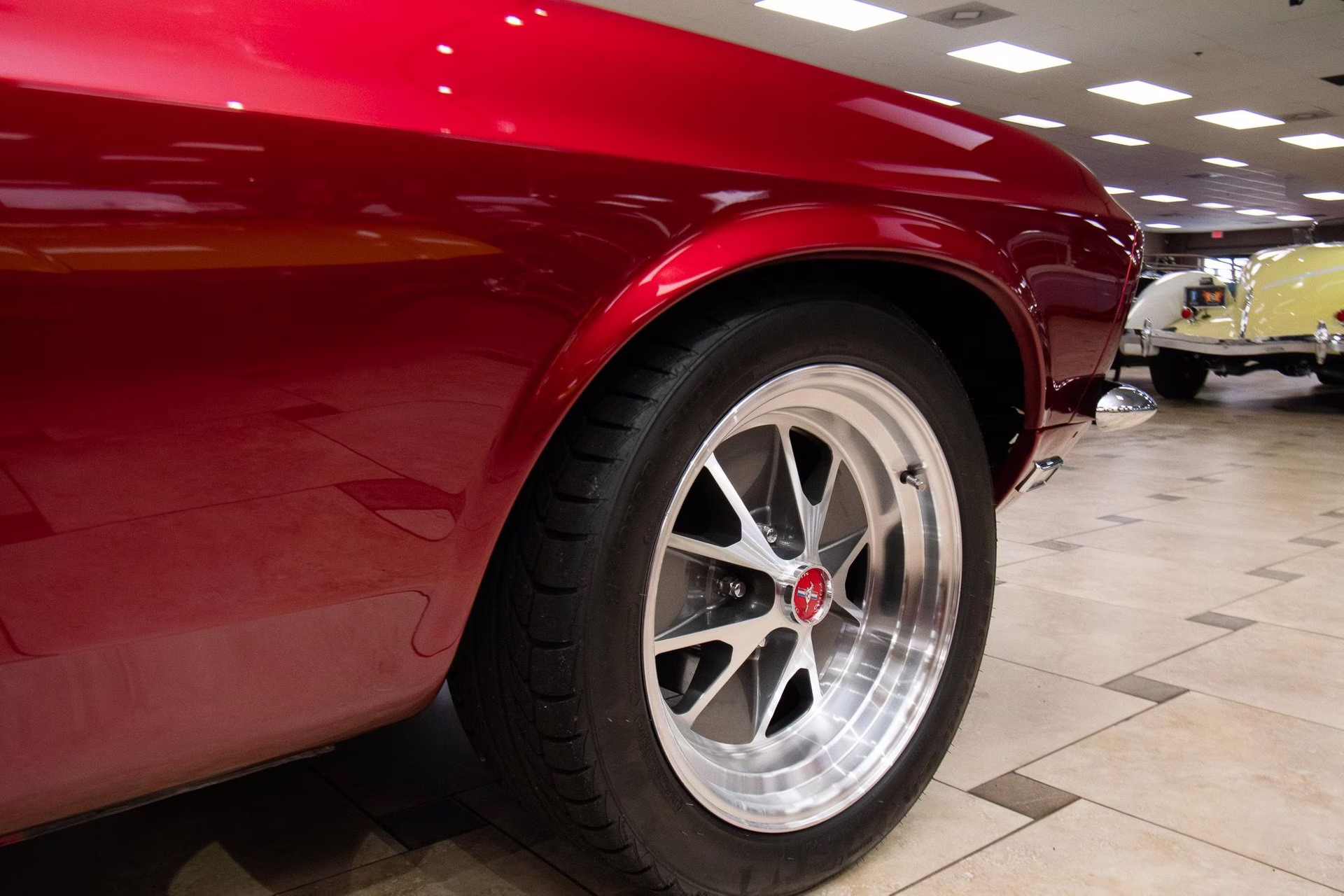 1969 Candy Burgundy Ford Mustang